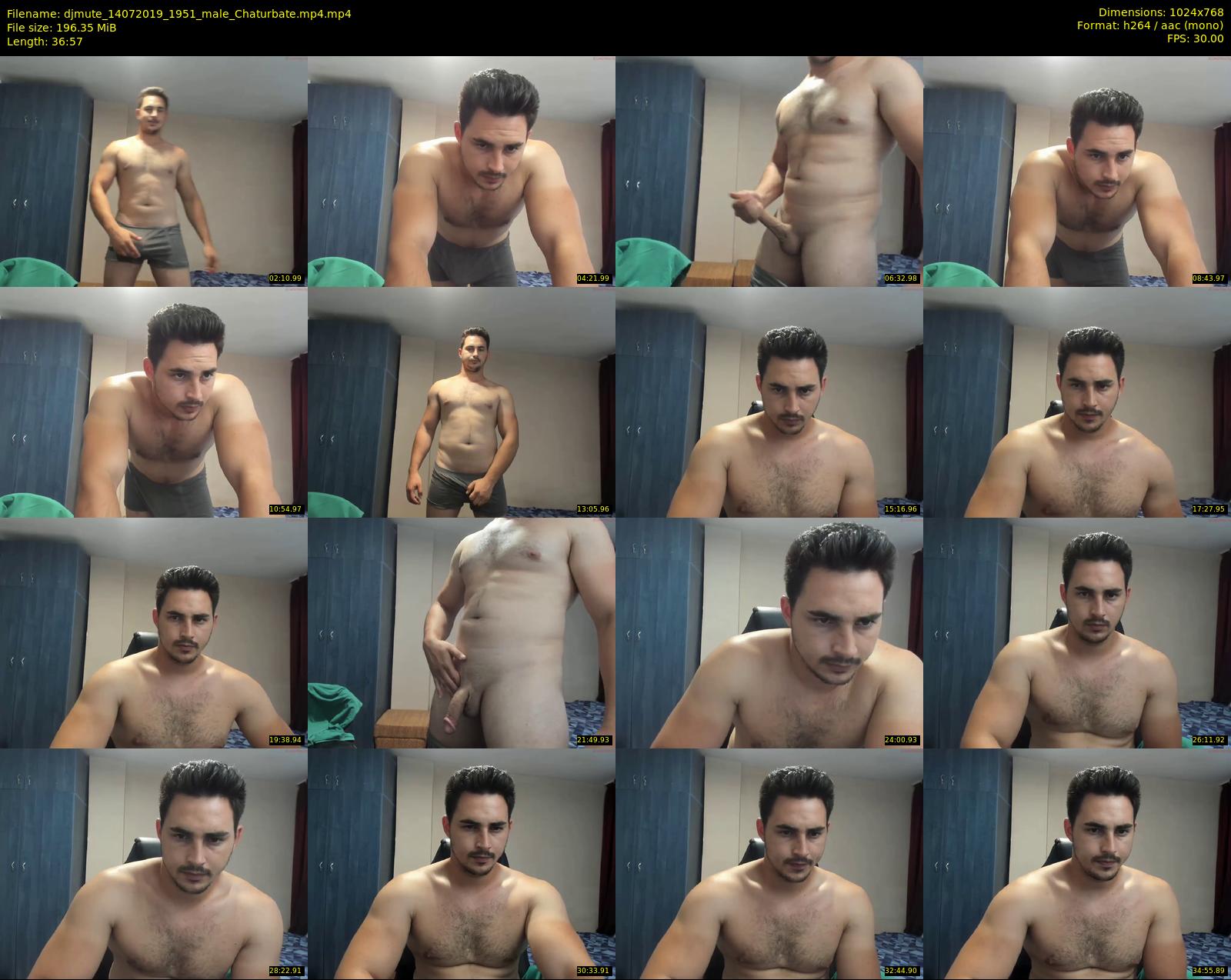 djmute — 37 minute Chaturbate male cam show recording, 720p, Jul 14, 2019