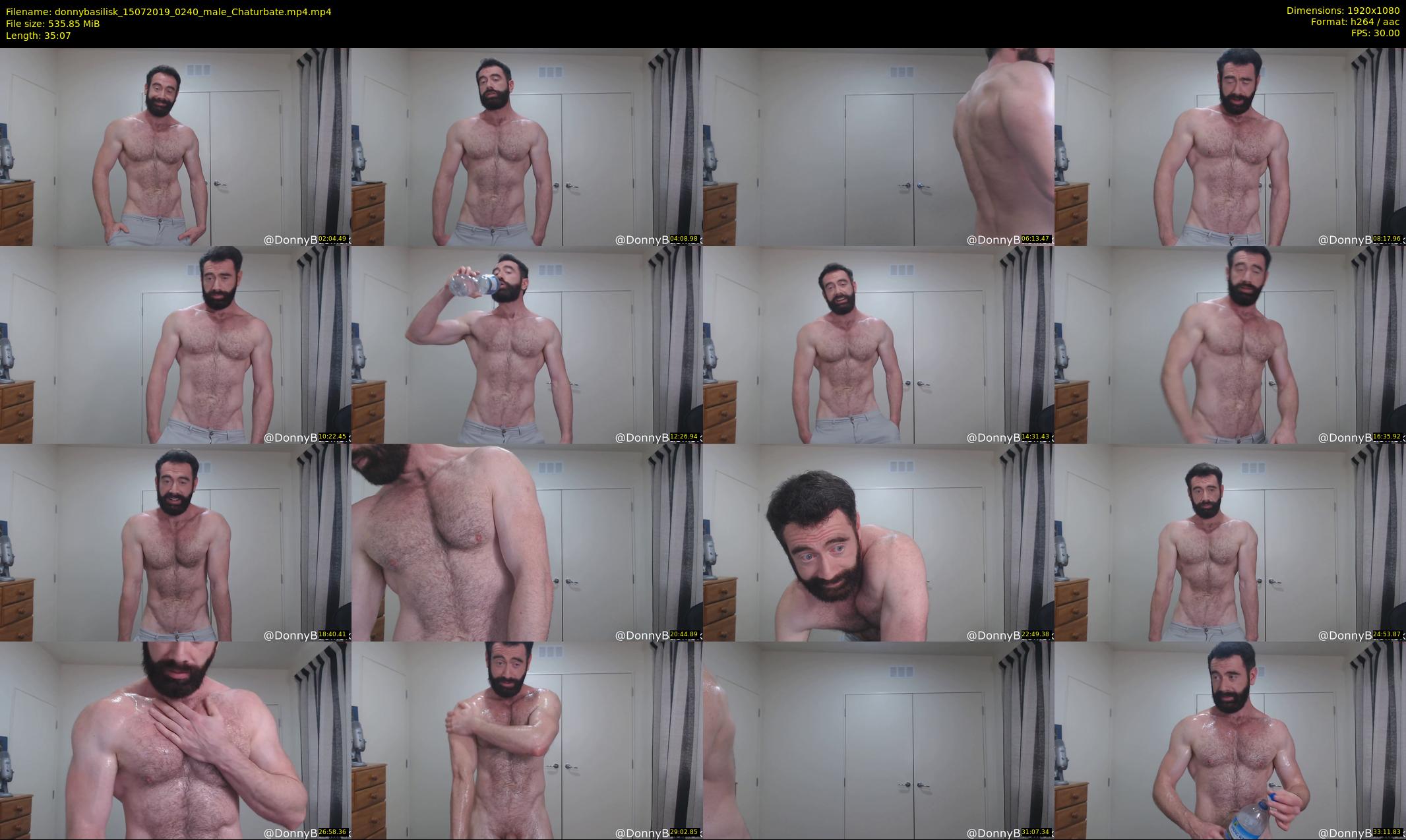 donnybasilisk — 36 minute Chaturbate male cam show recording, 1080p, Jul 15, 2019