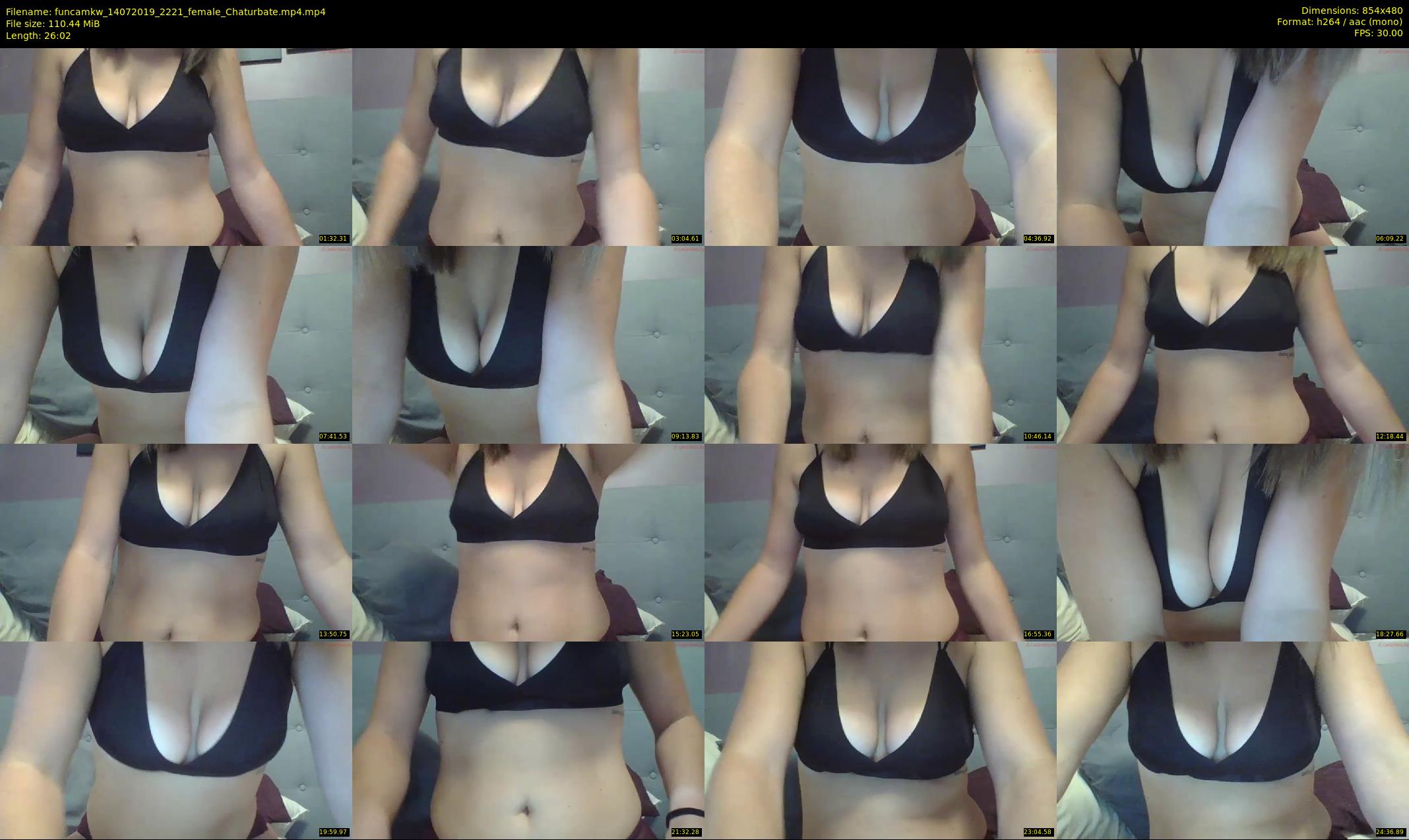 funcamkw — 27 minute Chaturbate female cam show recording, 480p, Jul 14, 2019