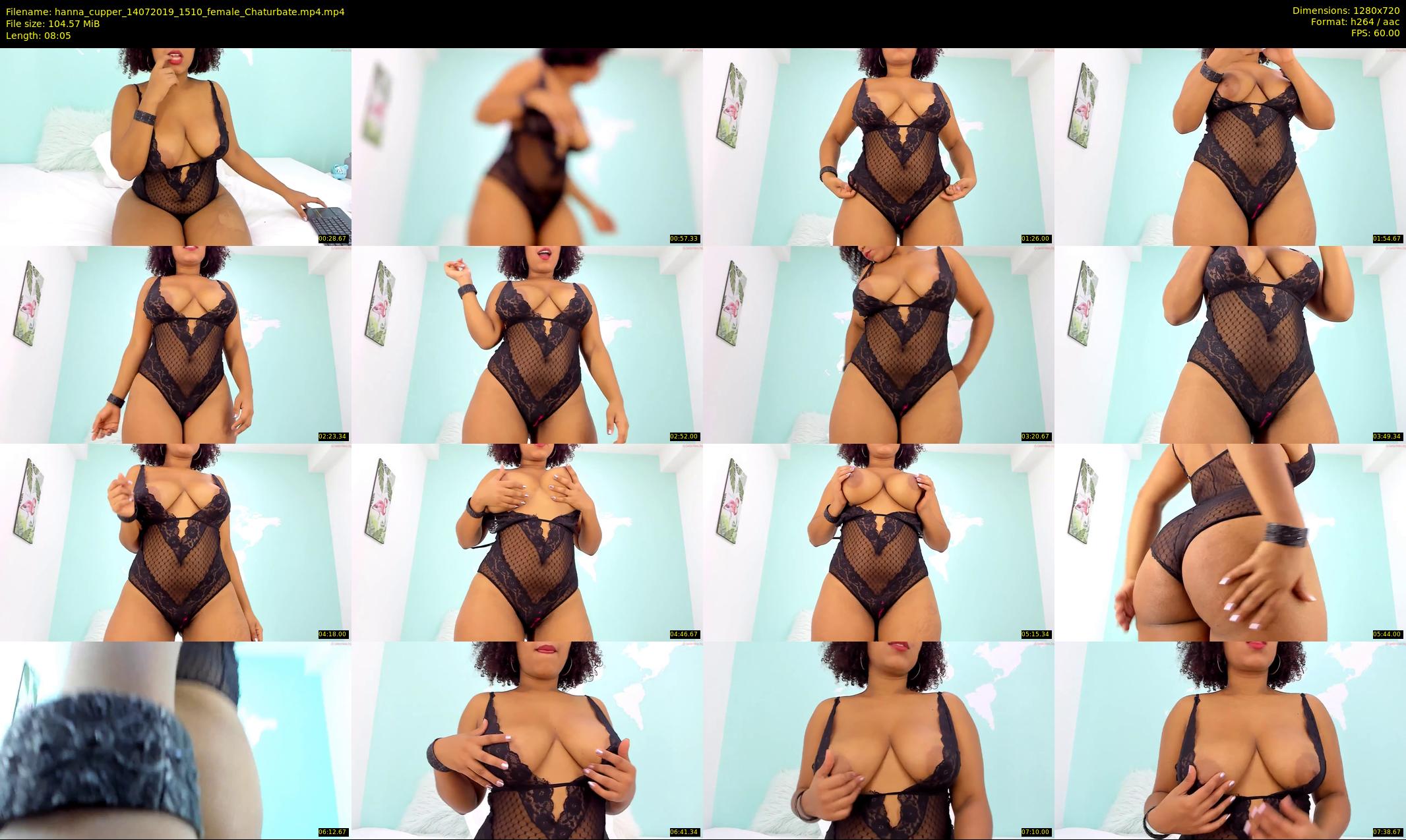 hanna_cupper — 9 minute Chaturbate female cam show recording, 720p, Jul 14, 2019