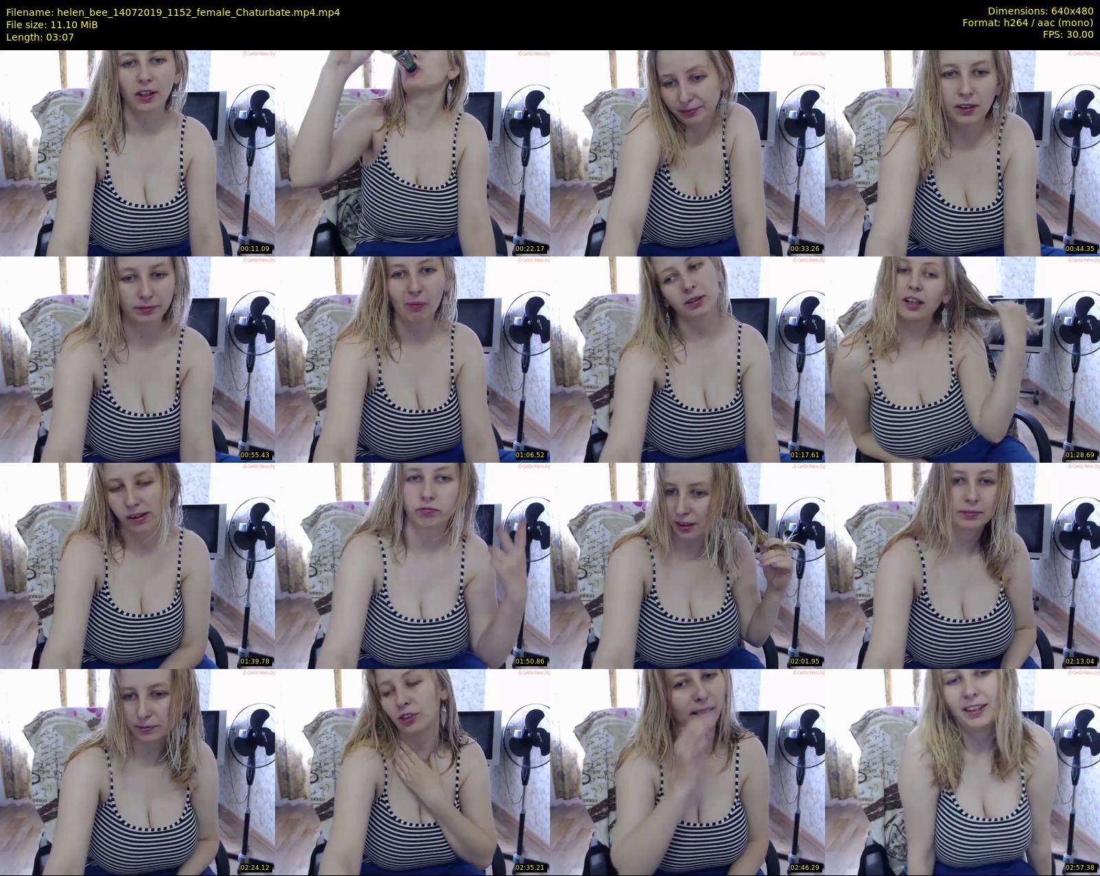 helen_bee — 4 minute Chaturbate female cam show recording, 480p, Jul 14, 2019