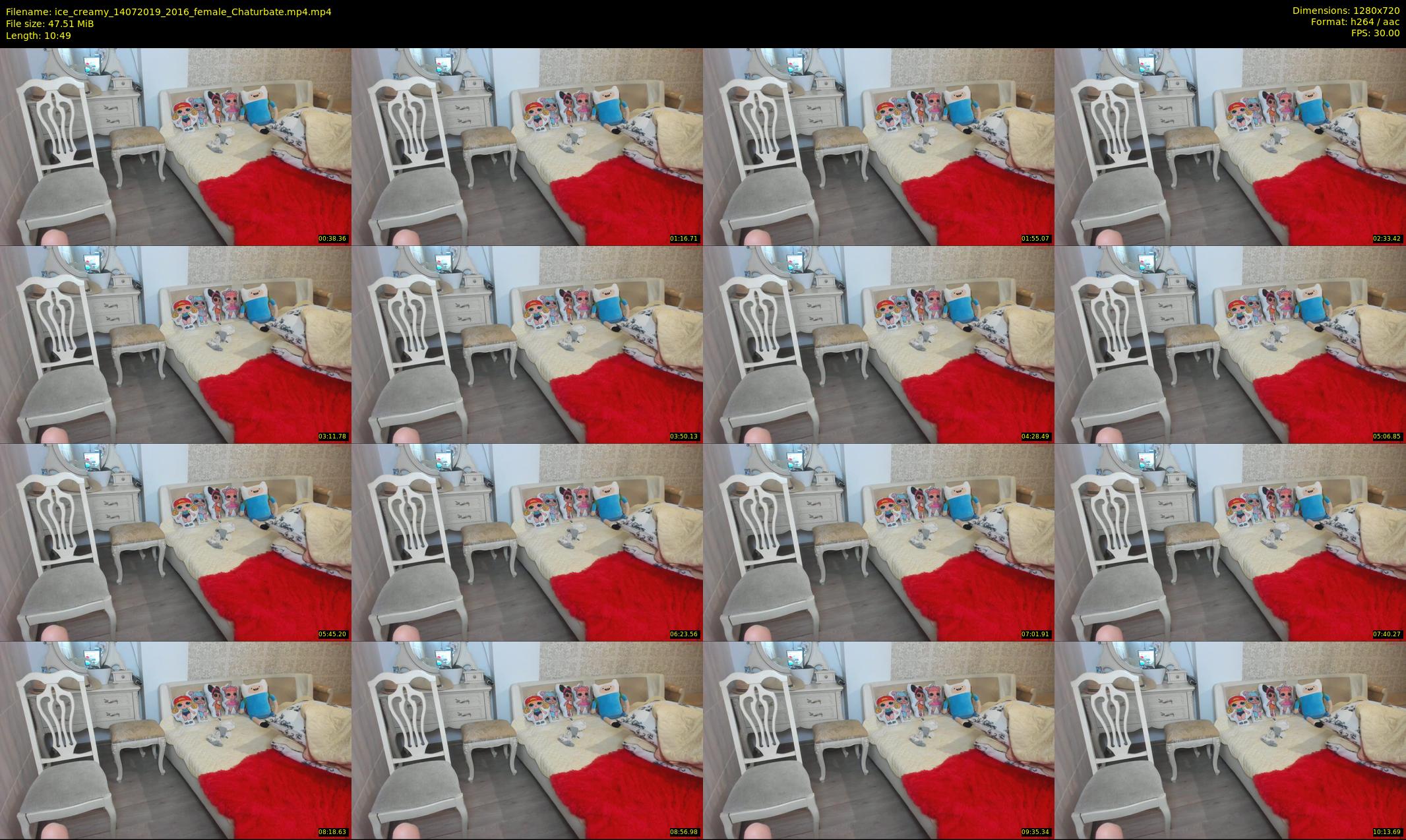 ice_creamy — 11 minute Chaturbate female cam show recording, 720p, Jul 14, 2019