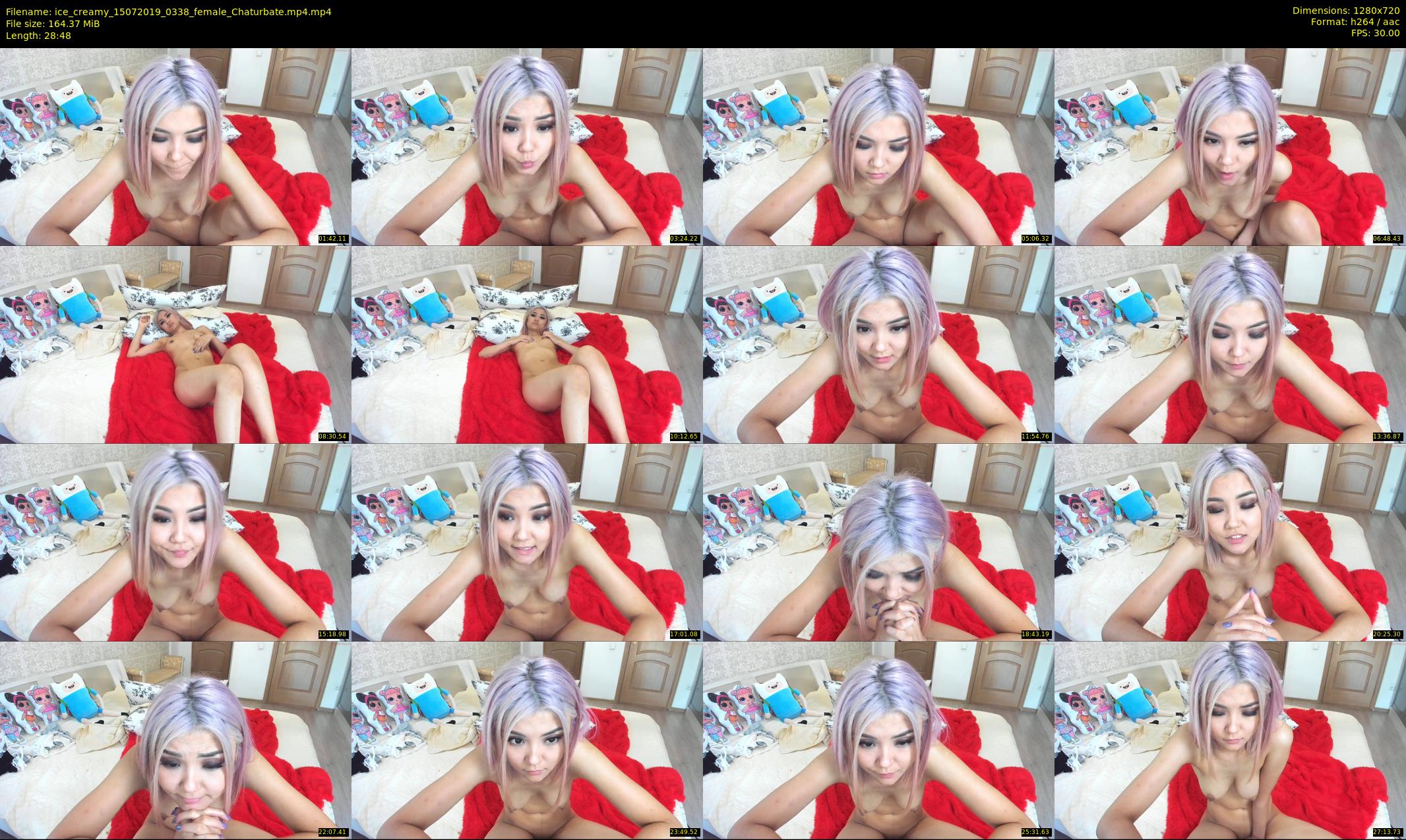 ice_creamy — 29 minute Chaturbate female cam show recording, 720p, Jul 15, 2019