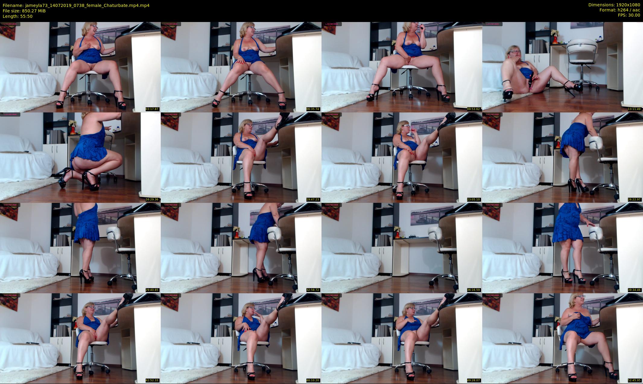jameyla73 — 56 minute Chaturbate female cam show recording, 1080p, Jul 14, 2019