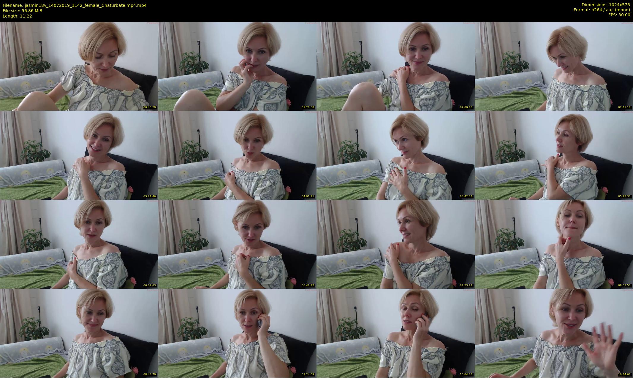 jasmin18v — 12 minute Chaturbate female cam show recording, 480p, Jul 14, 2019