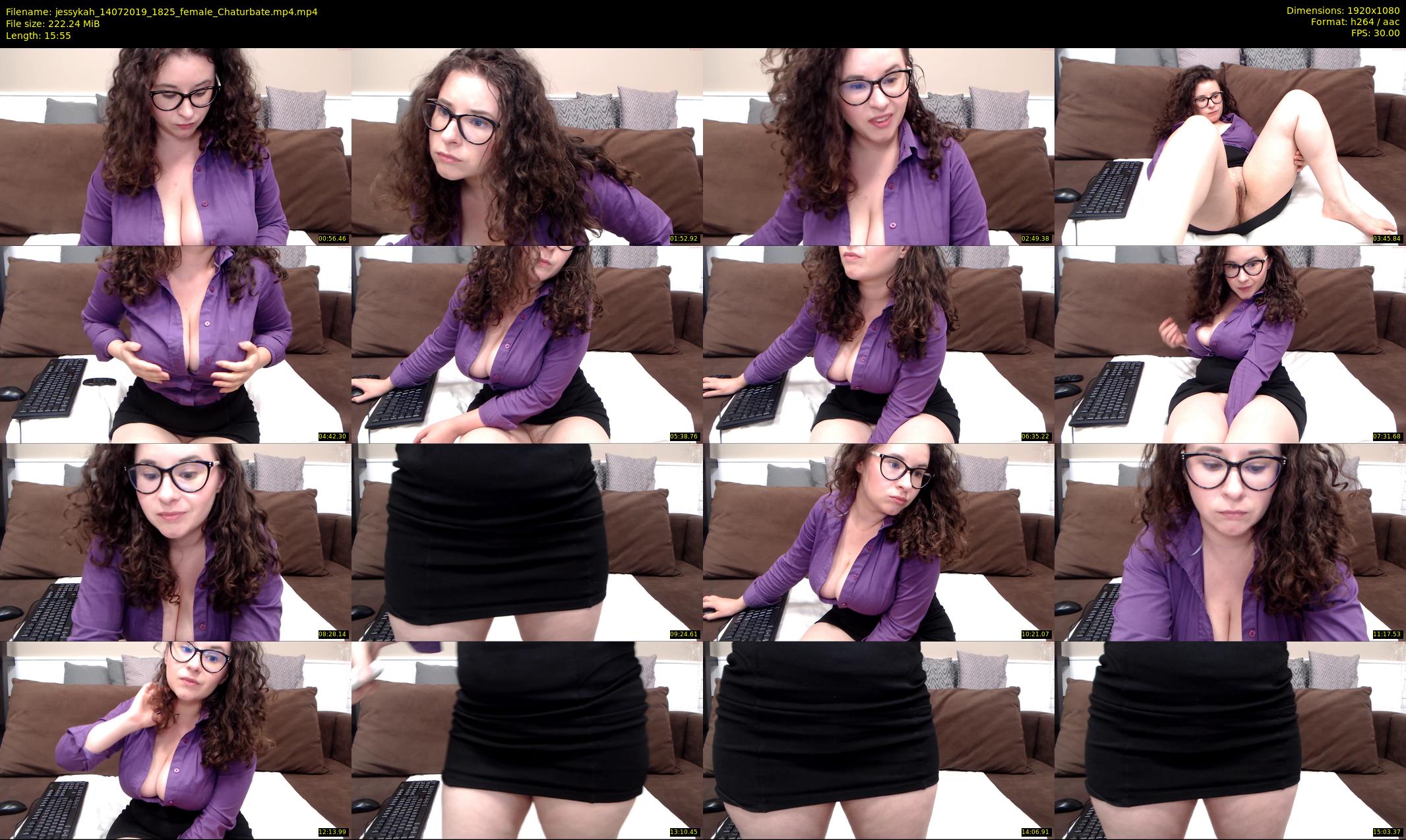 jessykah — 16 minute Chaturbate female cam show recording, 1080p, Jul 14, 2019