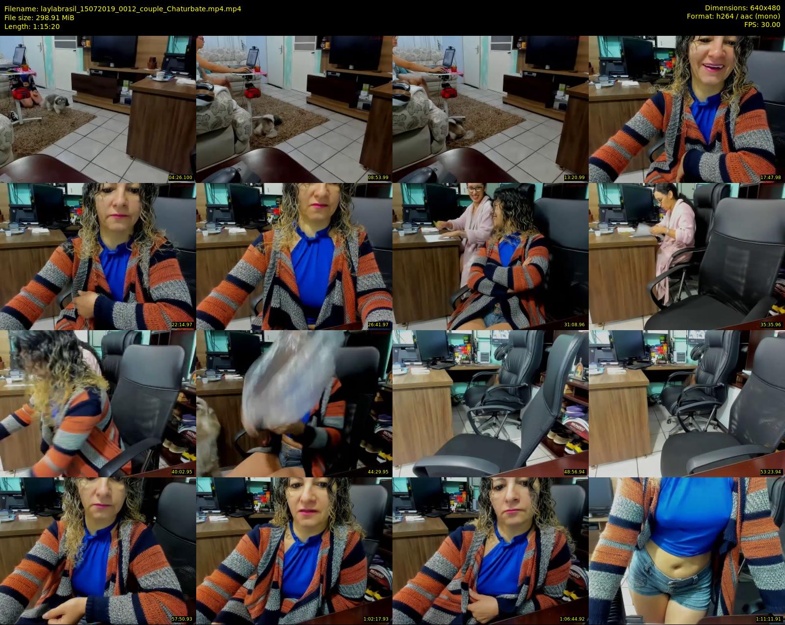 laylabrasil — 76 minute Chaturbate female cam show recording, 480p, Jul 15, 2019