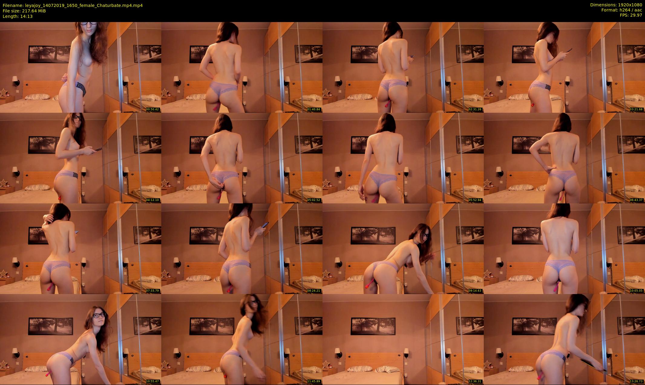 leyajoy — 15 minute Chaturbate female cam show recording, 1080p, Jul 14, 2019
