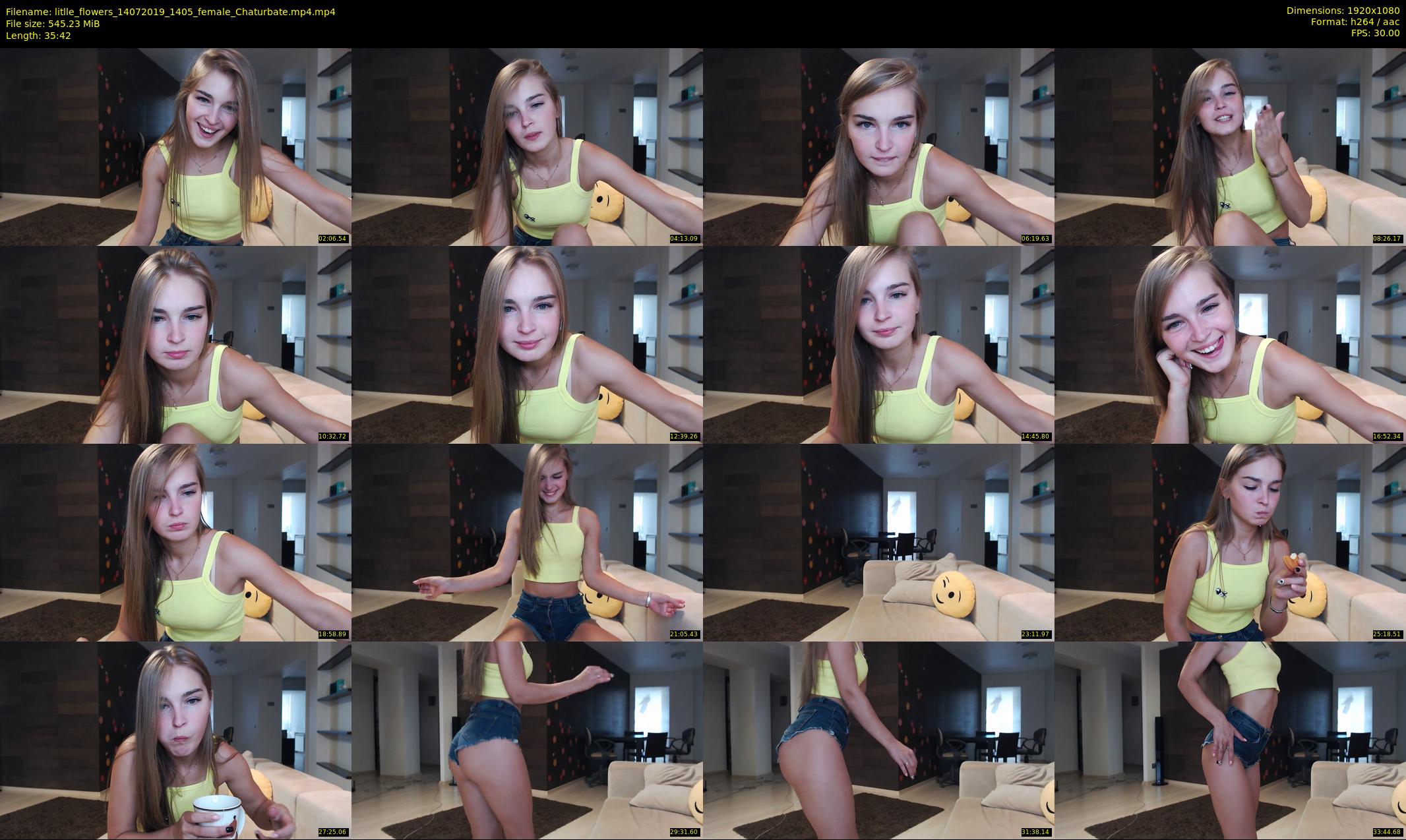 litlle_flowers — 36 minute Chaturbate female cam show recording, 1080p, Jul 14, 2019