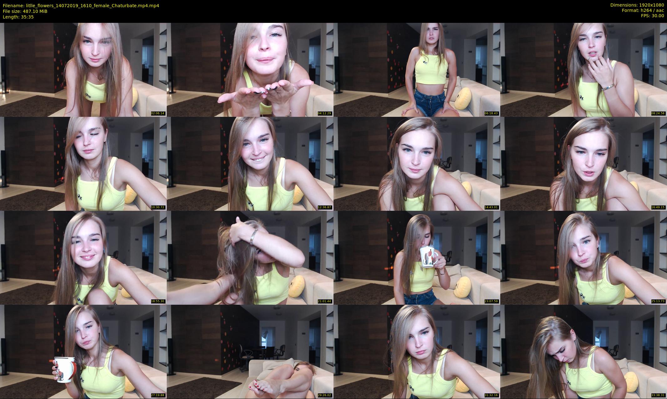 litlle_flowers — 36 minute Chaturbate female cam show recording, 1080p, Jul 14, 2019