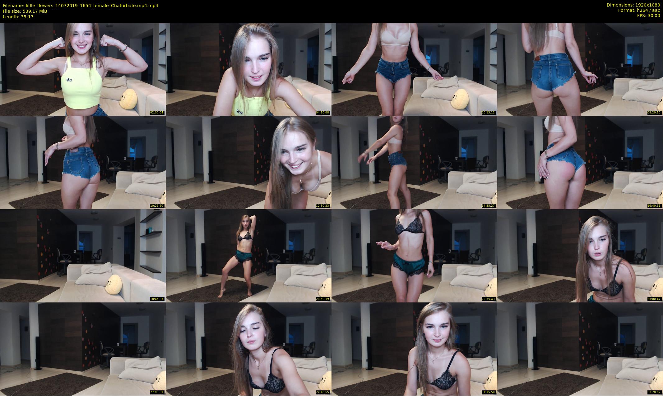 litlle_flowers — 36 minute Chaturbate female cam show recording, 1080p, Jul 14, 2019