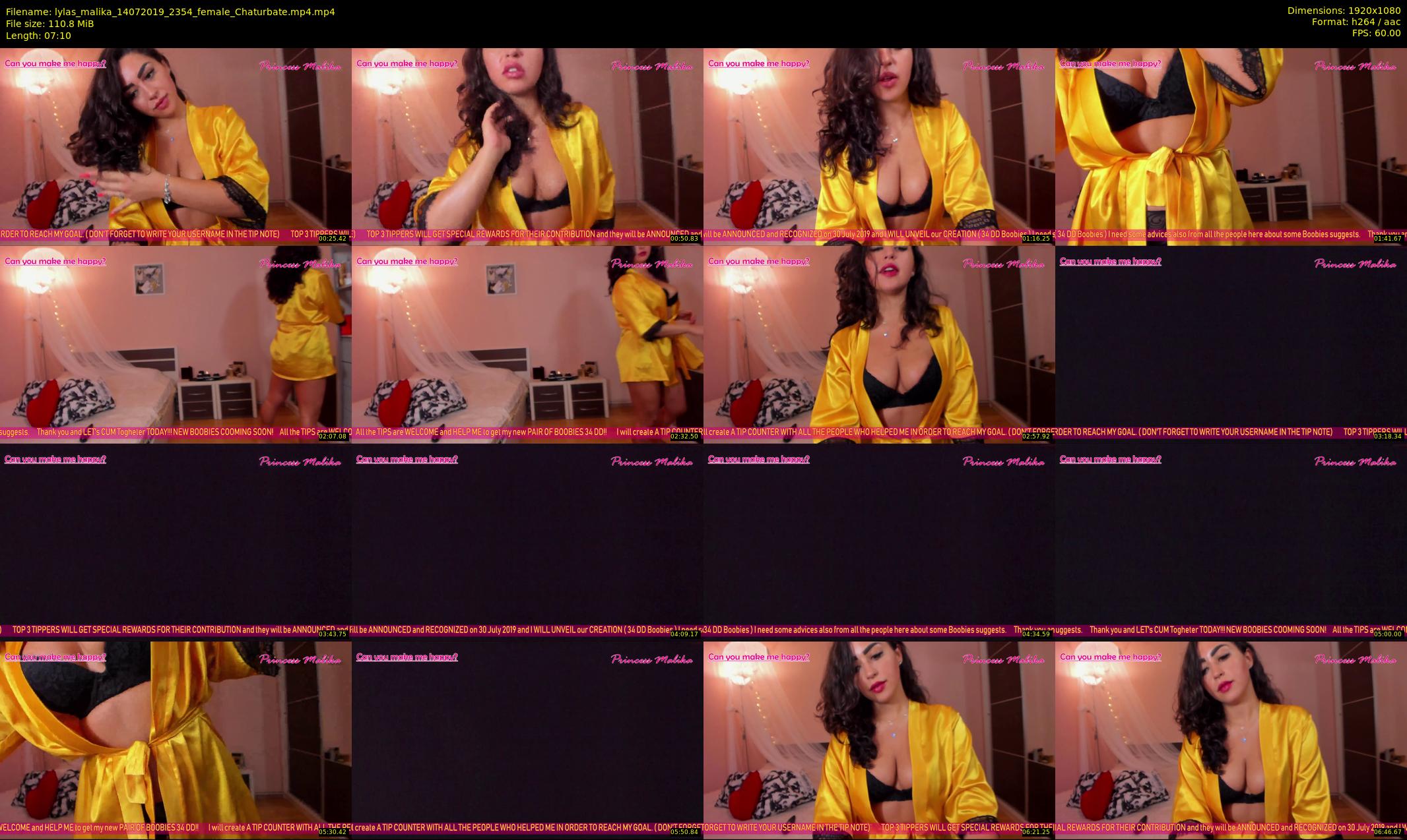 lylas_malika — 8 minute Chaturbate female cam show recording, 1080p, Jul 14, 2019