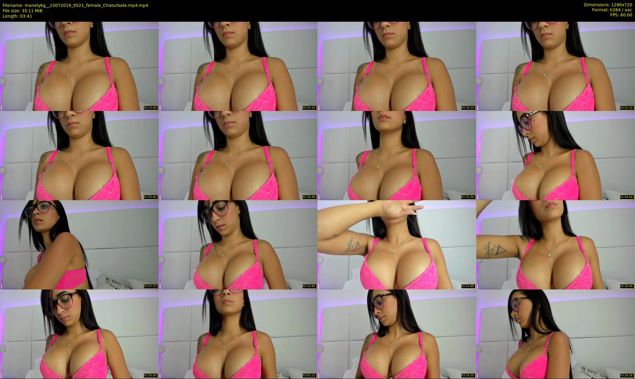 manelykg_ — 4 minute Chaturbate female cam show recording, 720p, Jul 15, 2019
