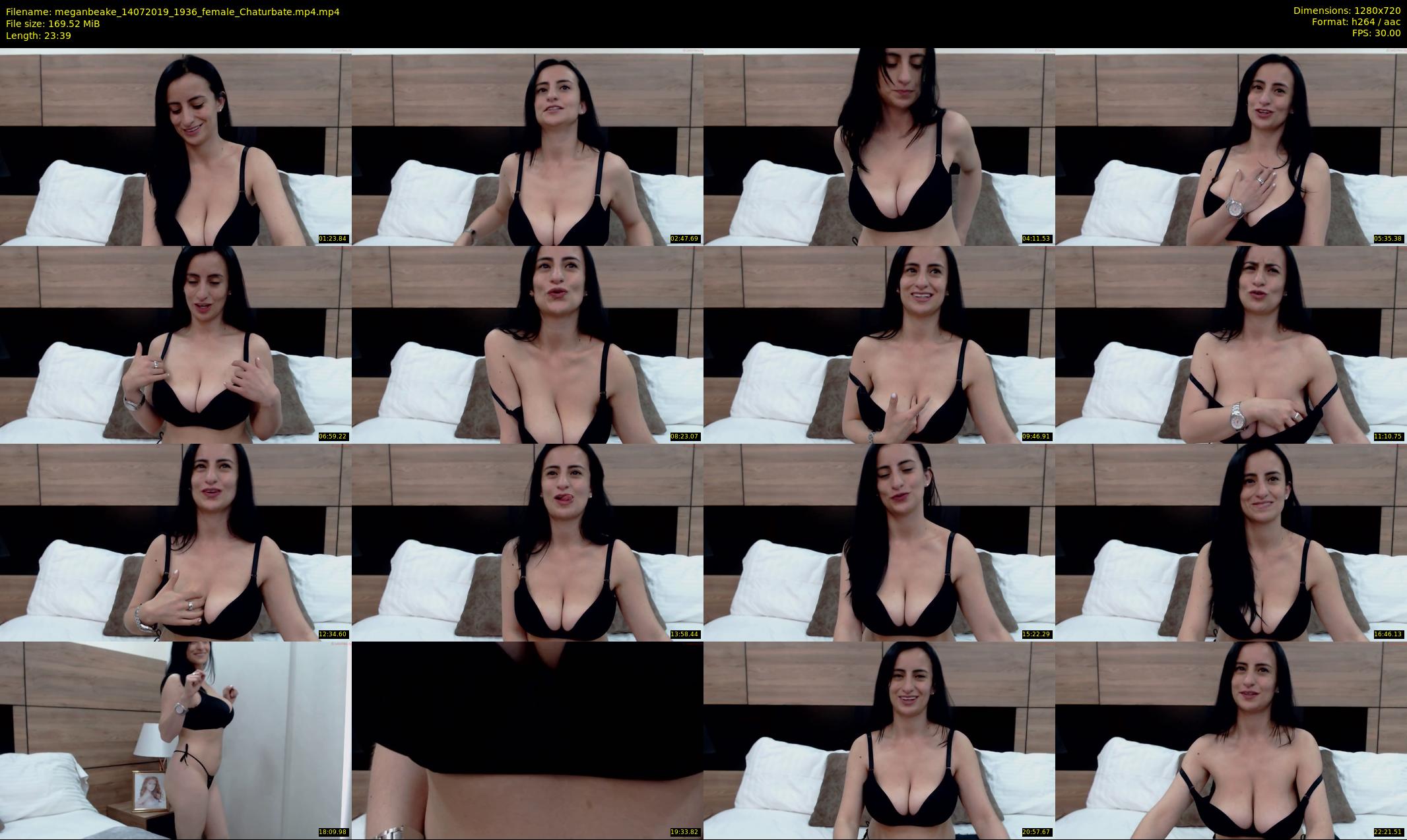 meganbeake — 24 minute Chaturbate female cam show recording, 720p, Jul 14, 2019
