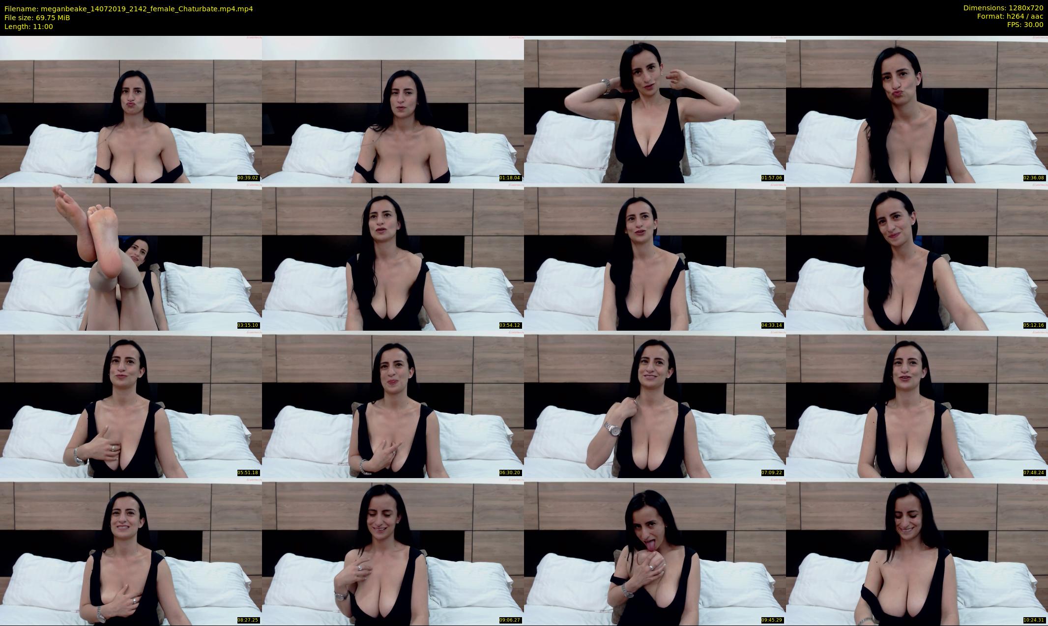 meganbeake — 11 minute Chaturbate female cam show recording, 720p, Jul 14, 2019
