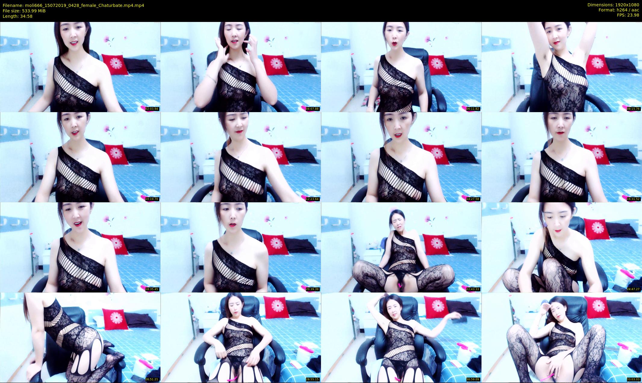moli666 — 35 minute Chaturbate female cam show recording, 1080p, Jul 15, 2019