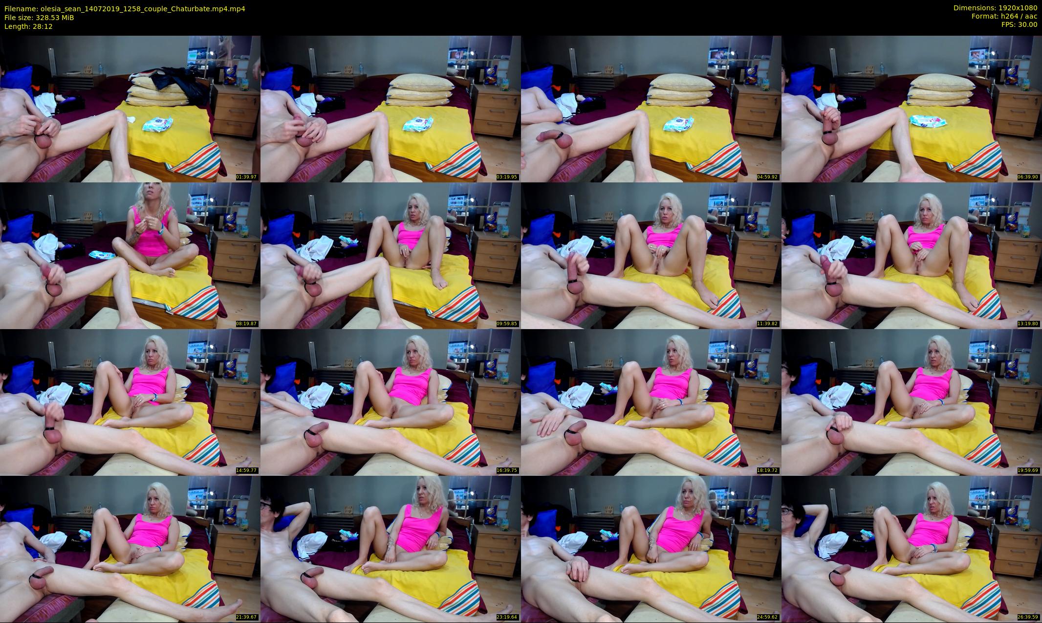 olesia_sean — 29 minute Chaturbate couple cam show recording, 1080p, Jul 14, 2019
