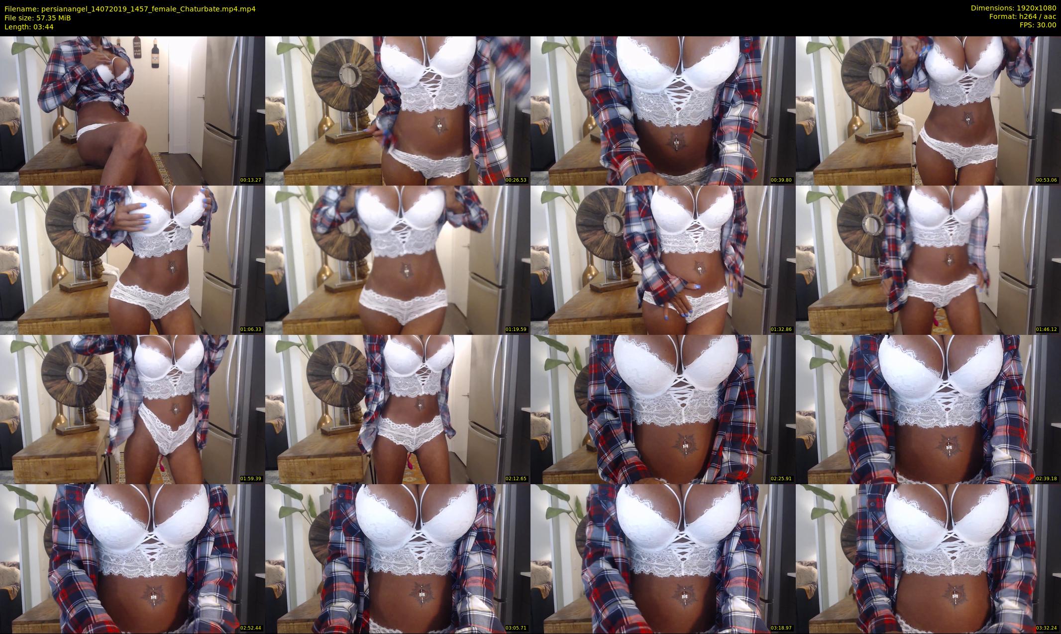 persianangel — 4 minute Chaturbate female cam show recording, 1080p, Jul 14, 2019