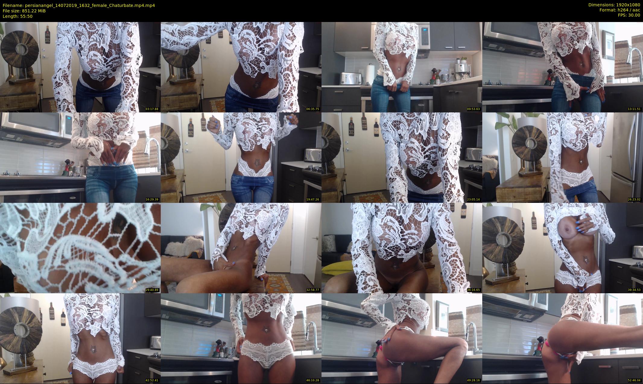 persianangel — 56 minute Chaturbate female cam show recording, 1080p, Jul 14, 2019