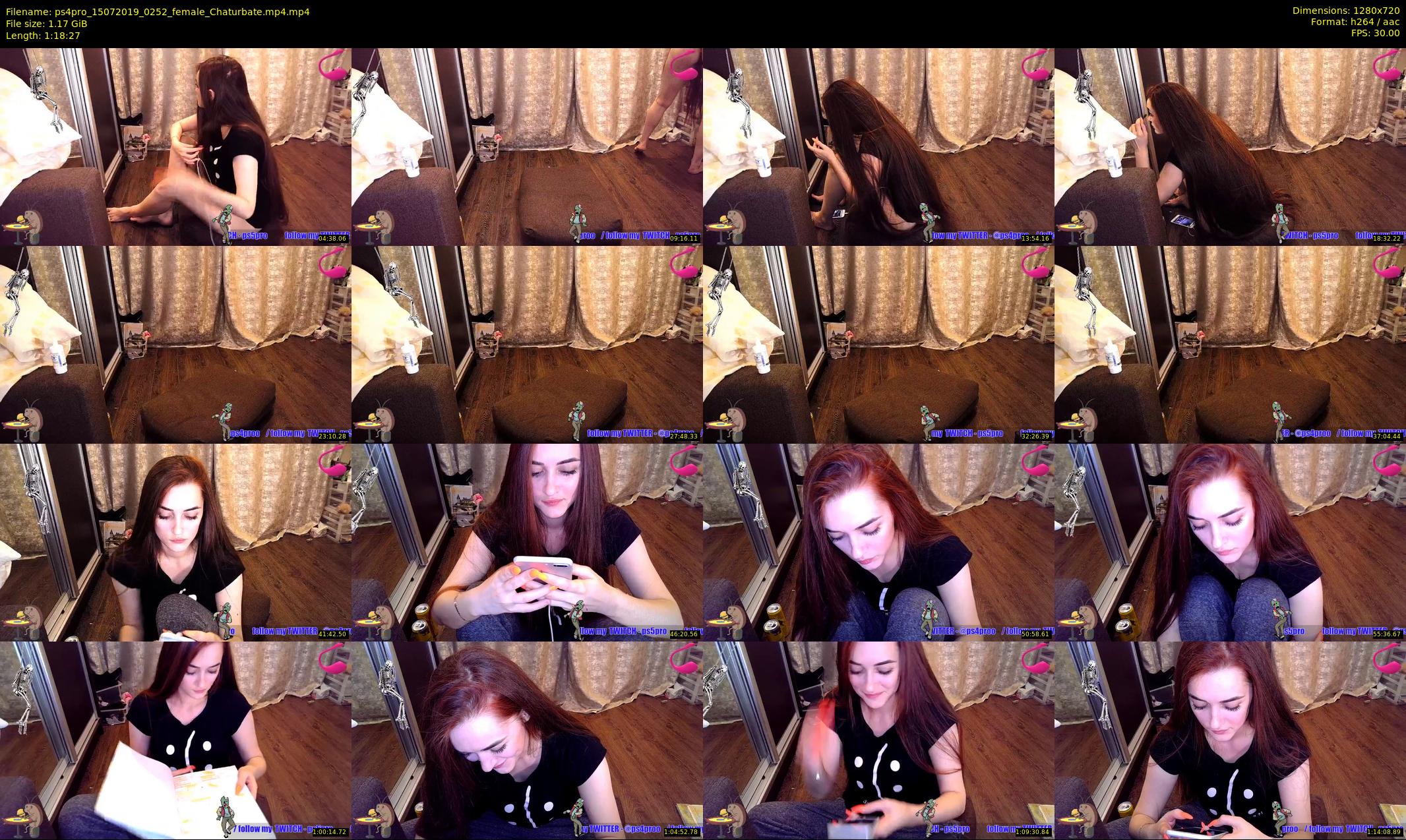 ps4pro — 79 minute Chaturbate female cam show recording, 720p, Jul 15, 2019