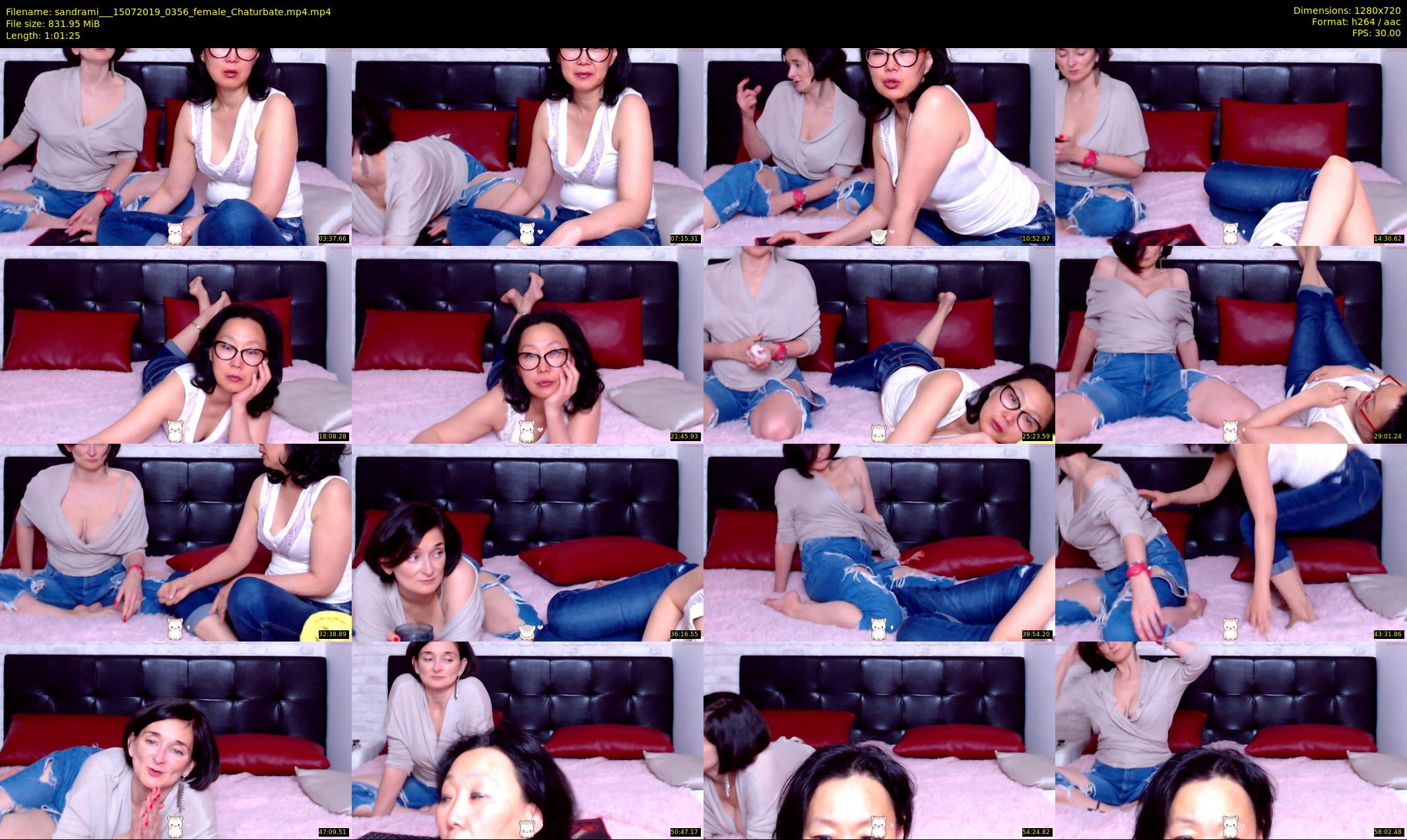 sandrami__ — 62 minute Chaturbate female cam show recording, 720p, Jul 15, 2019