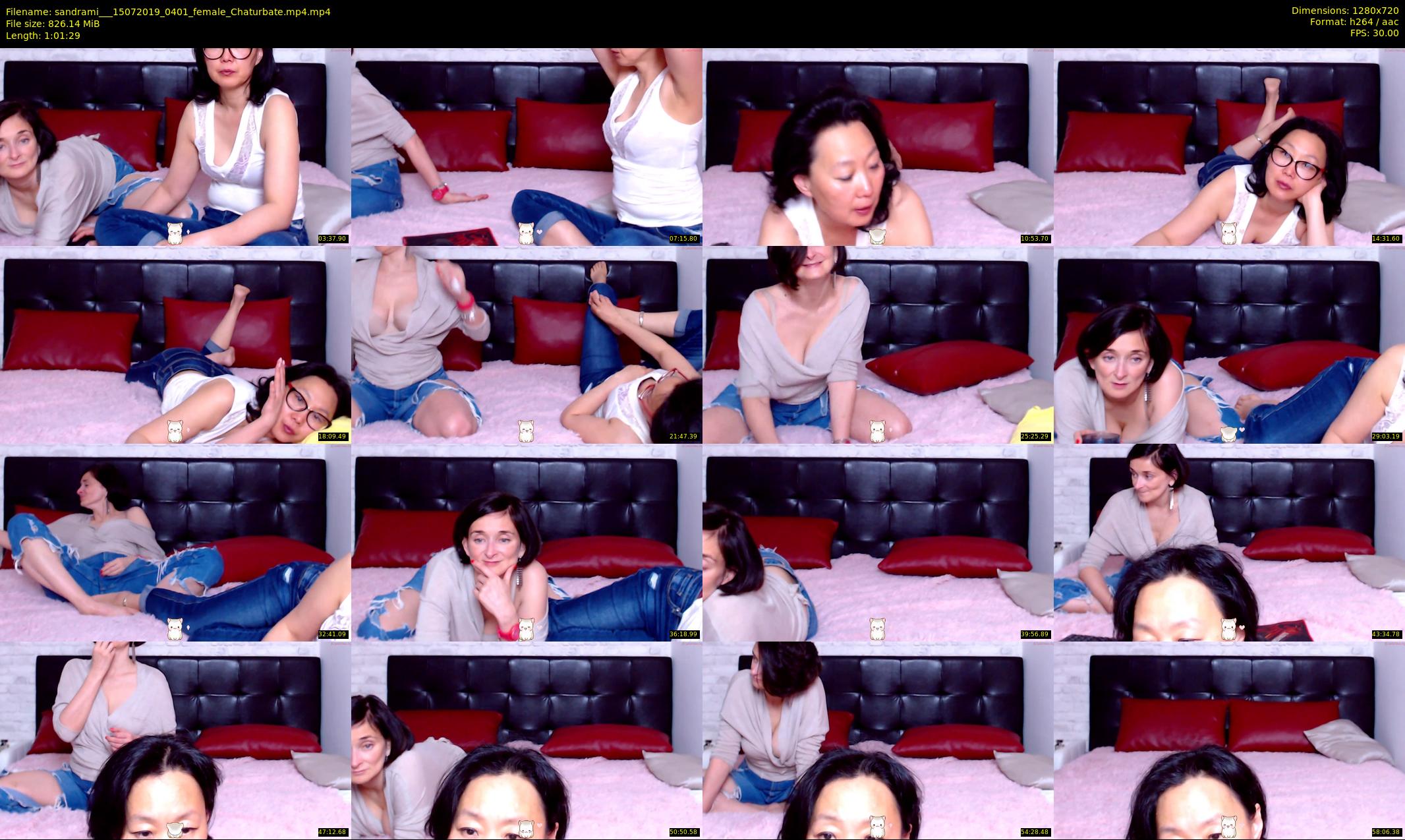 sandrami__ — 62 minute Chaturbate female cam show recording, 720p, Jul 15, 2019
