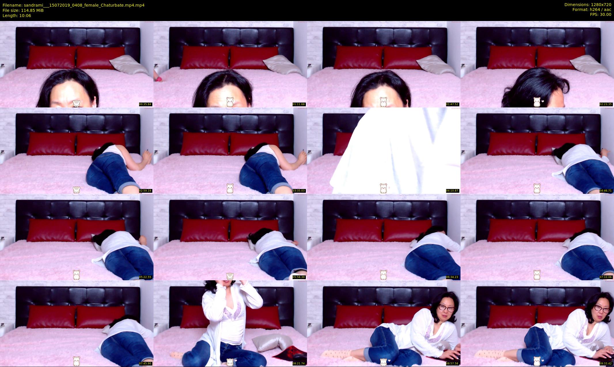 sandrami__ — 11 minute Chaturbate female cam show recording, 720p, Jul 15, 2019