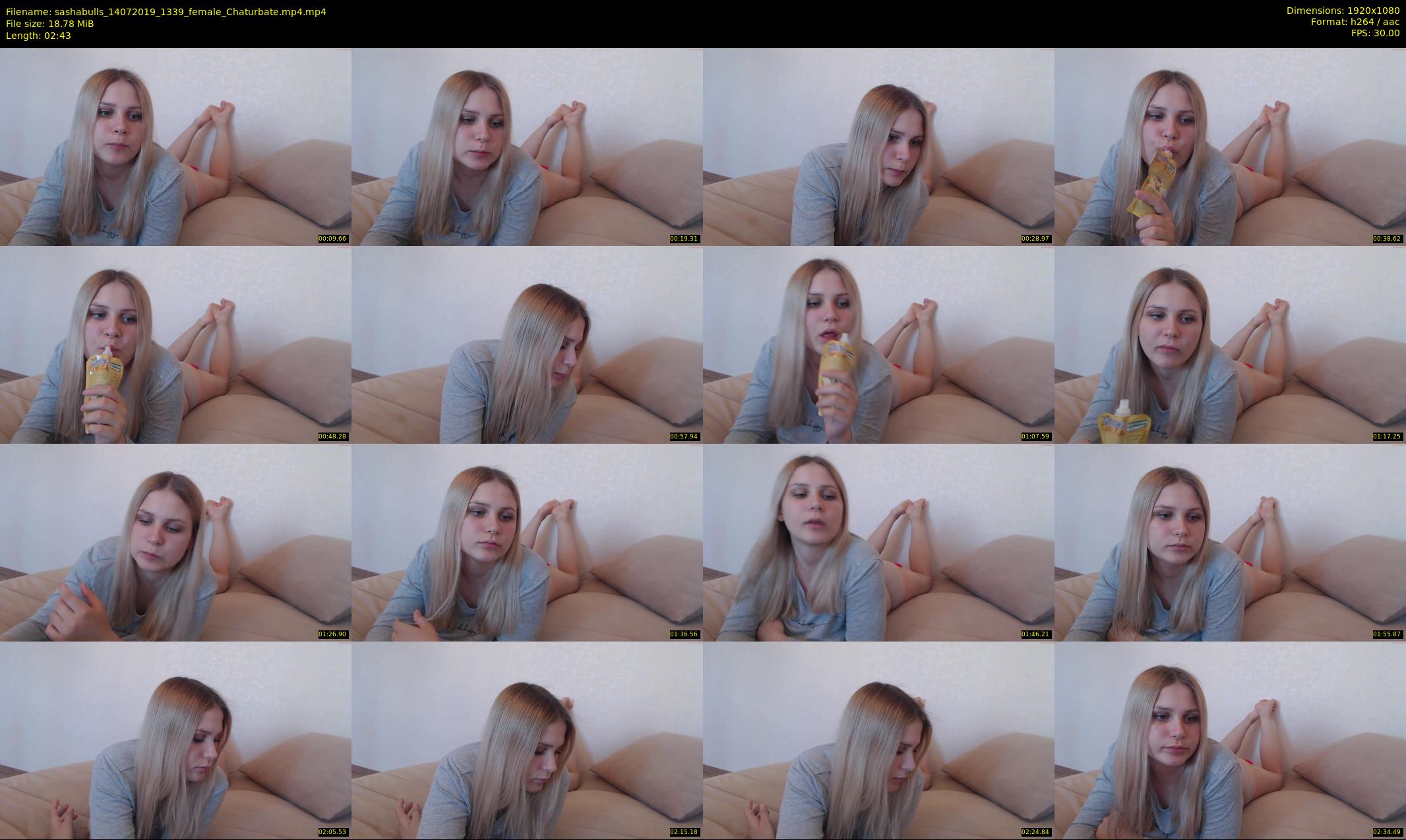 sashabulls — 3 minute Chaturbate couple cam show recording, 1080p, Jul 14, 2019
