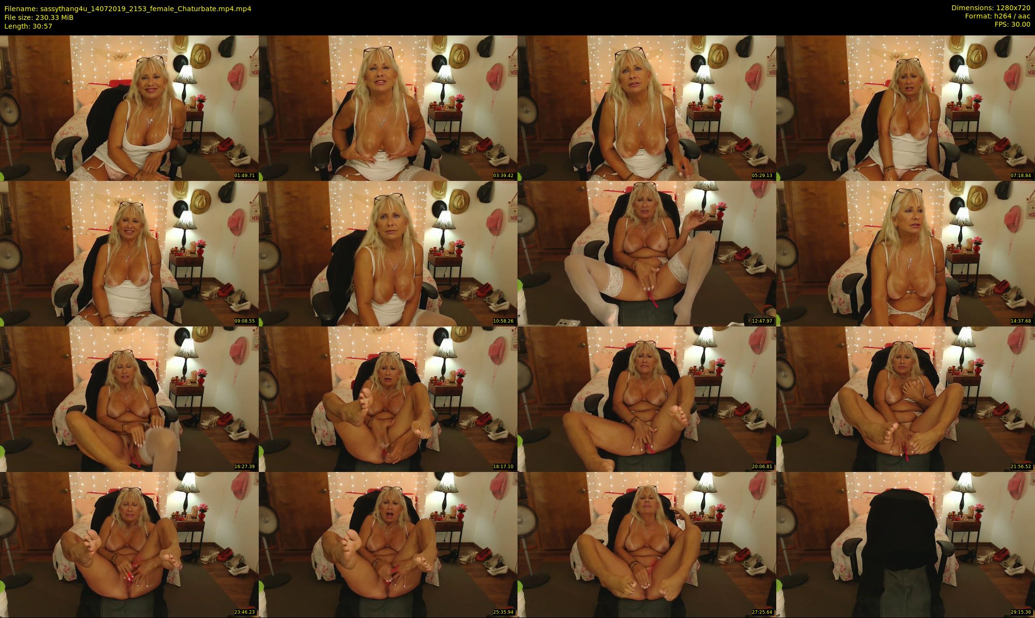 sassythang4u — 31 minute Chaturbate female cam show recording, 720p, Jul 14, 2019