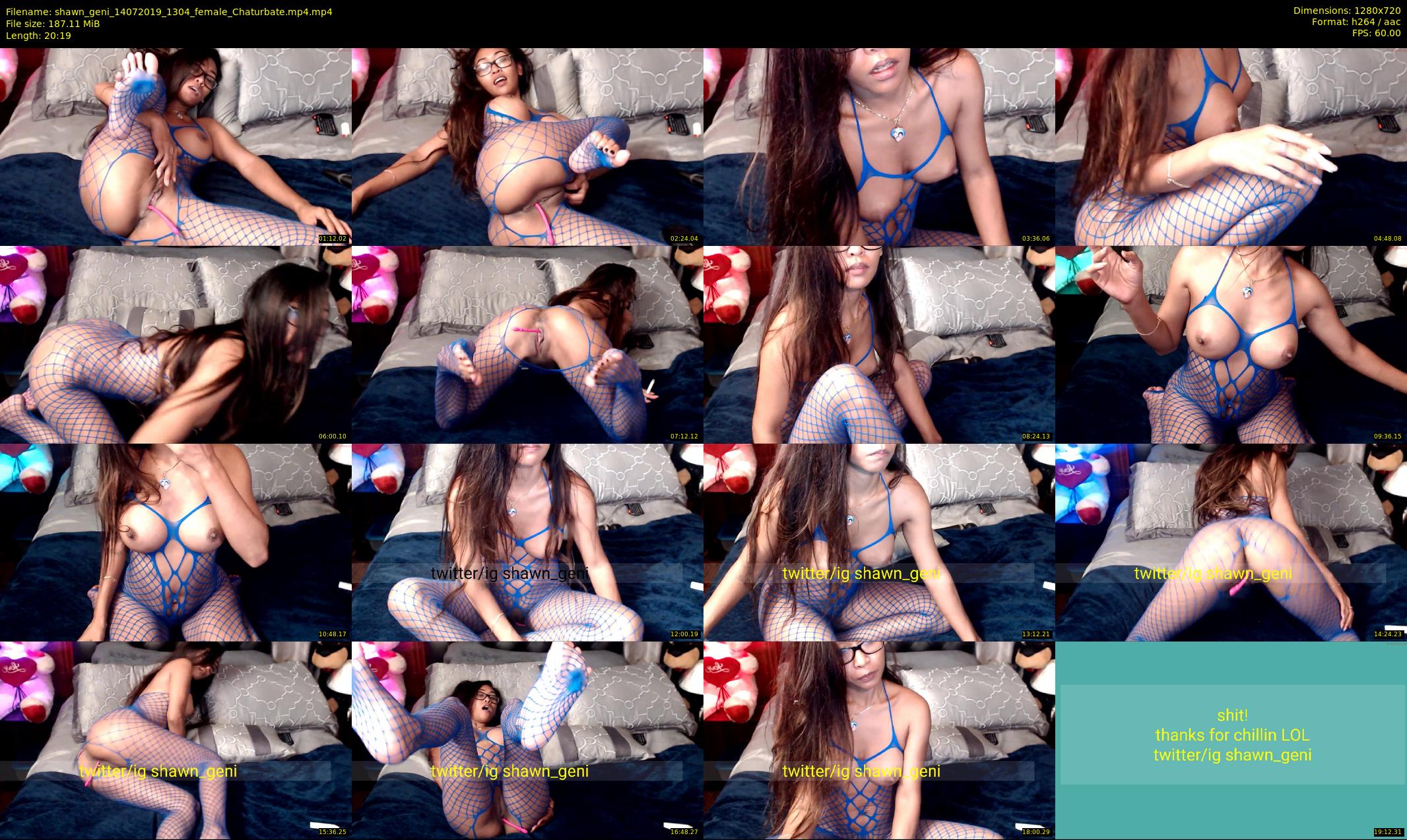 shawn_geni — 21 minute Chaturbate couple cam show recording, 720p, Jul 14, 2019
