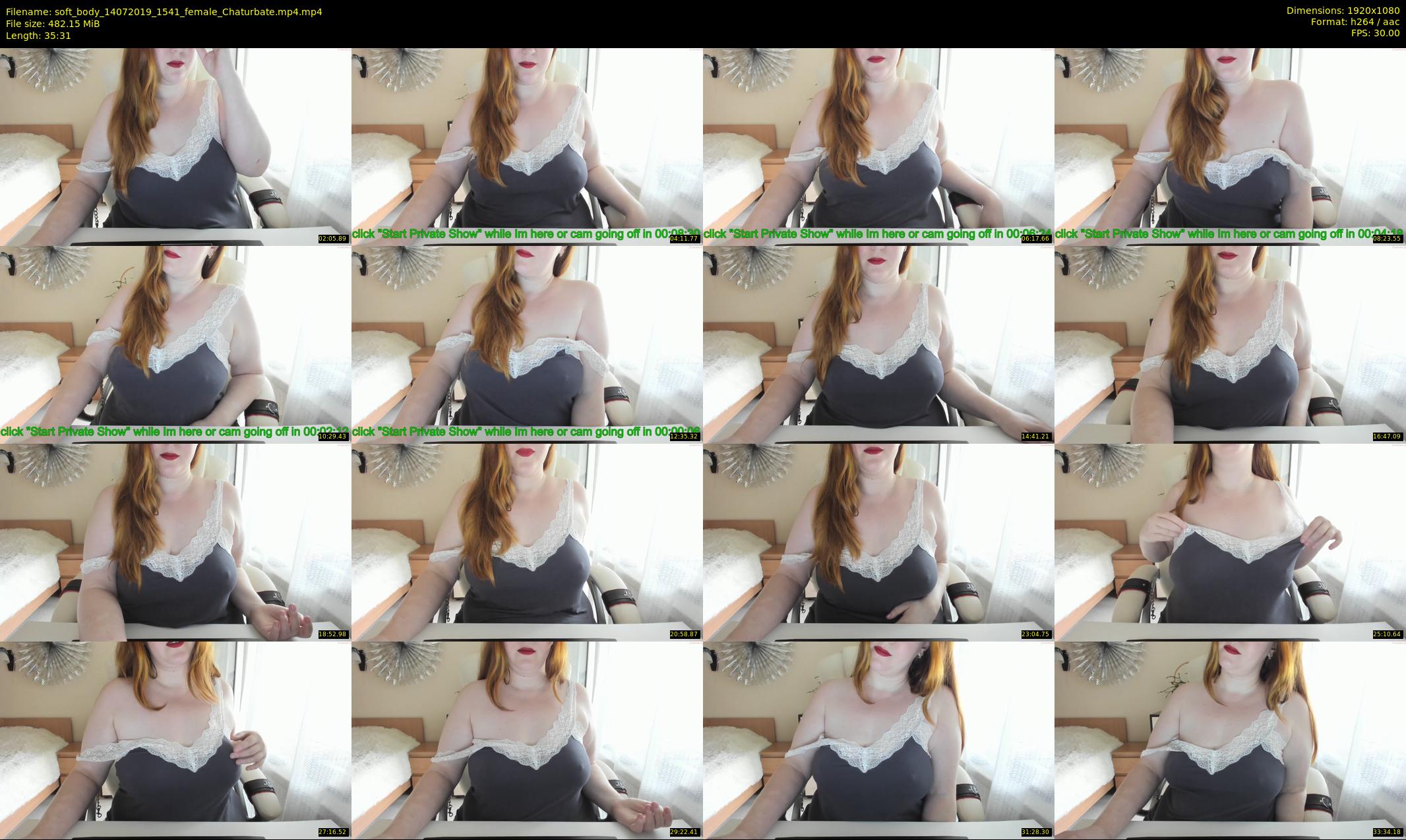 soft_body — 36 minute Chaturbate female cam show recording, 1080p, Jul 14, 2019