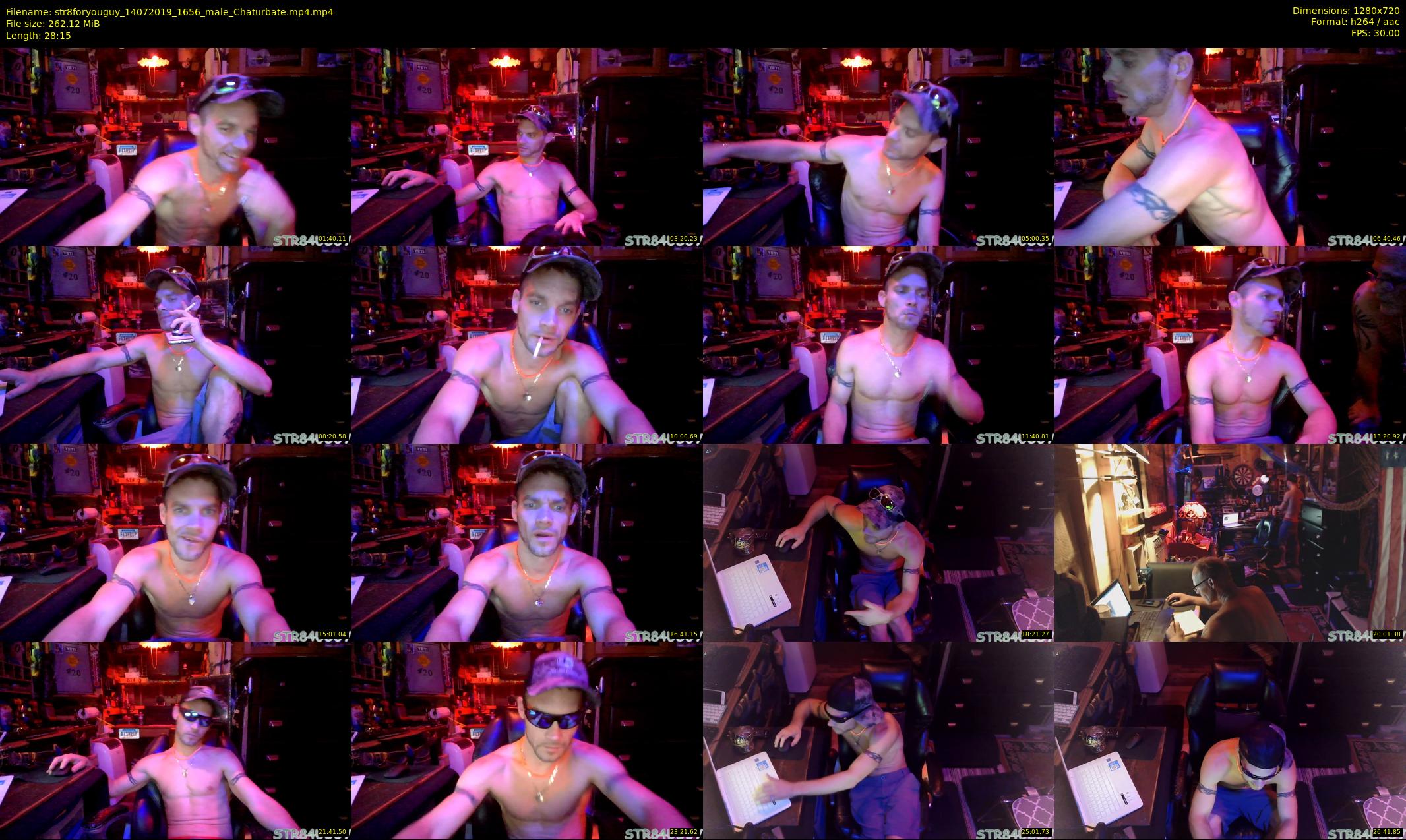 str8foryouguy — 29 minute Chaturbate male cam show recording, 720p, Jul 14, 2019