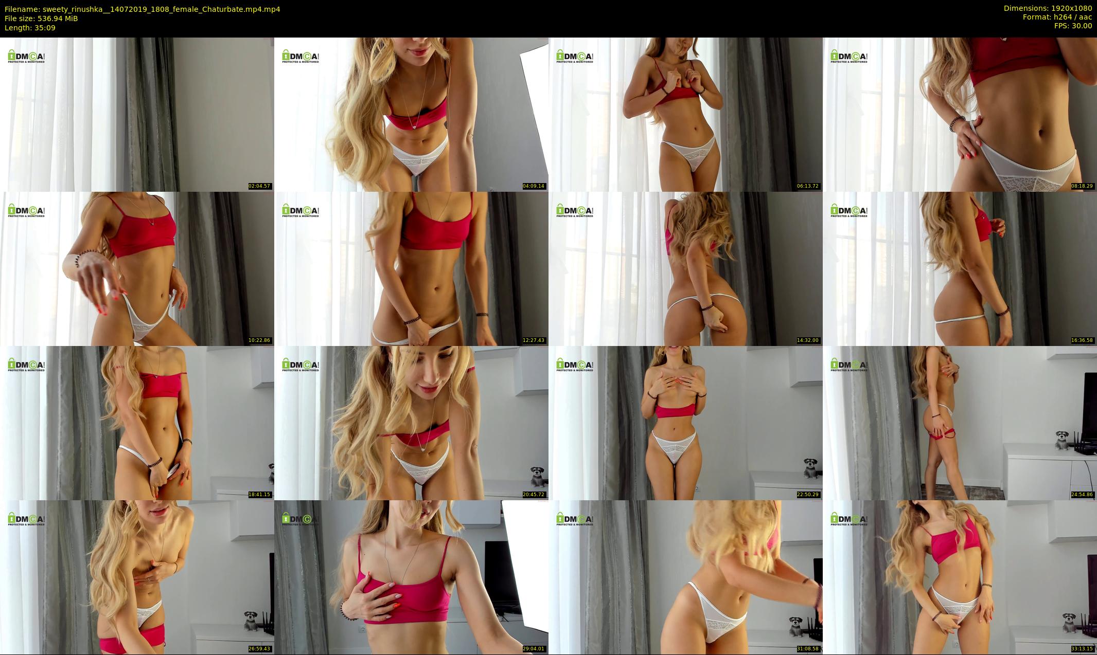 sweety_rinushka_ — 36 minute Chaturbate female cam show recording, 1080p, Jul 14, 2019