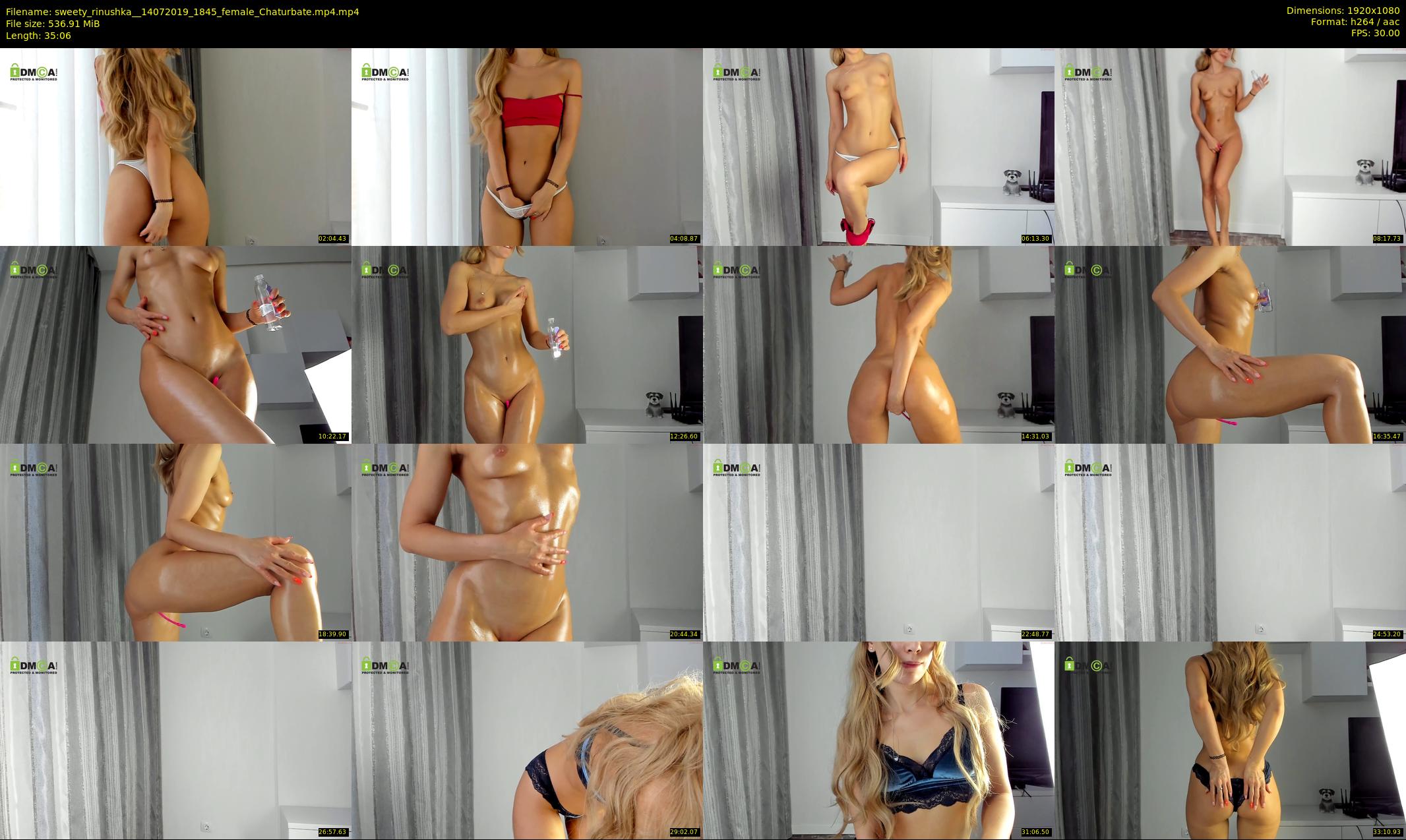 sweety_rinushka_ — 36 minute Chaturbate female cam show recording, 1080p, Jul 14, 2019