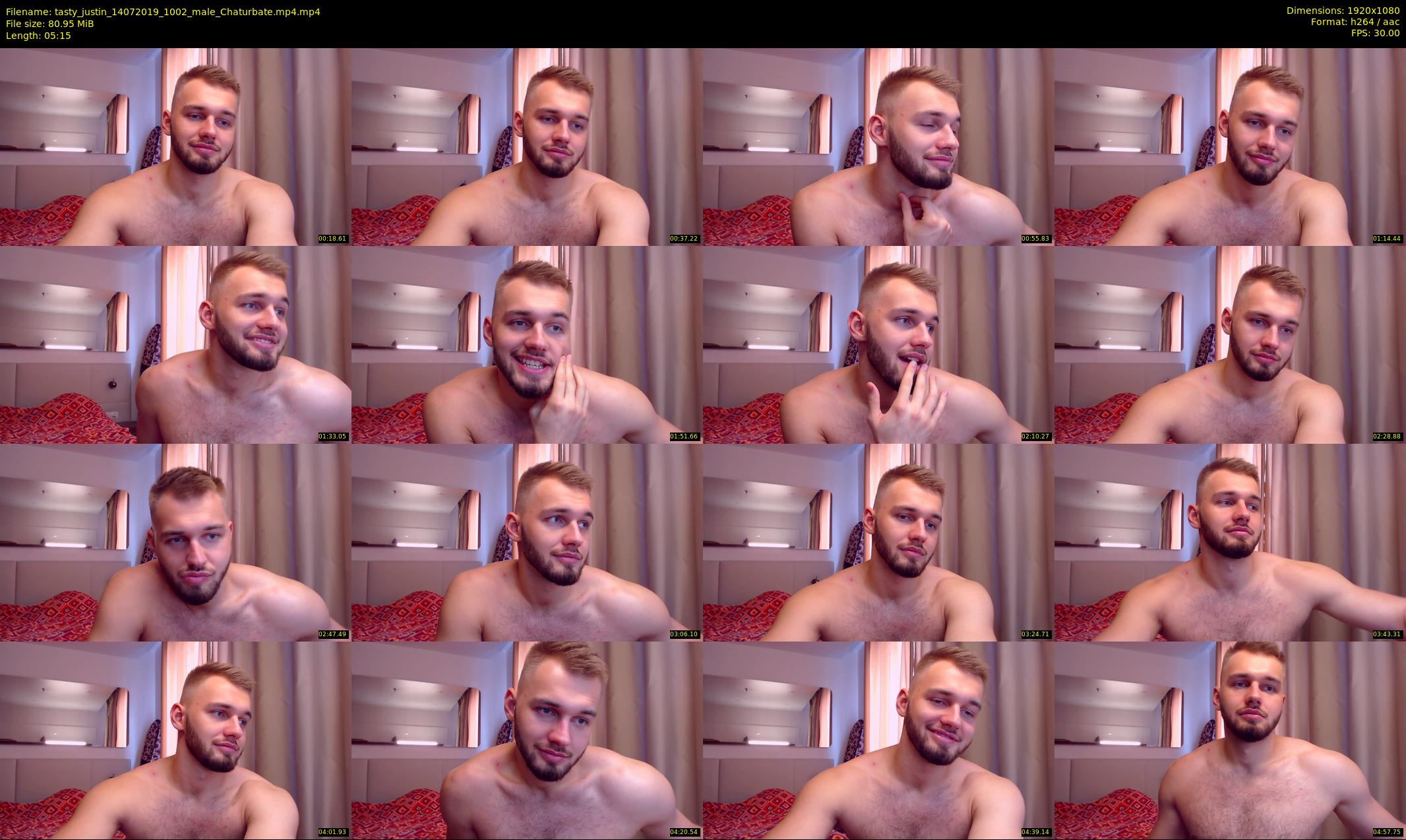 tasty_justin — 6 minute Chaturbate male cam show recording, 1080p, Jul 14, 2019