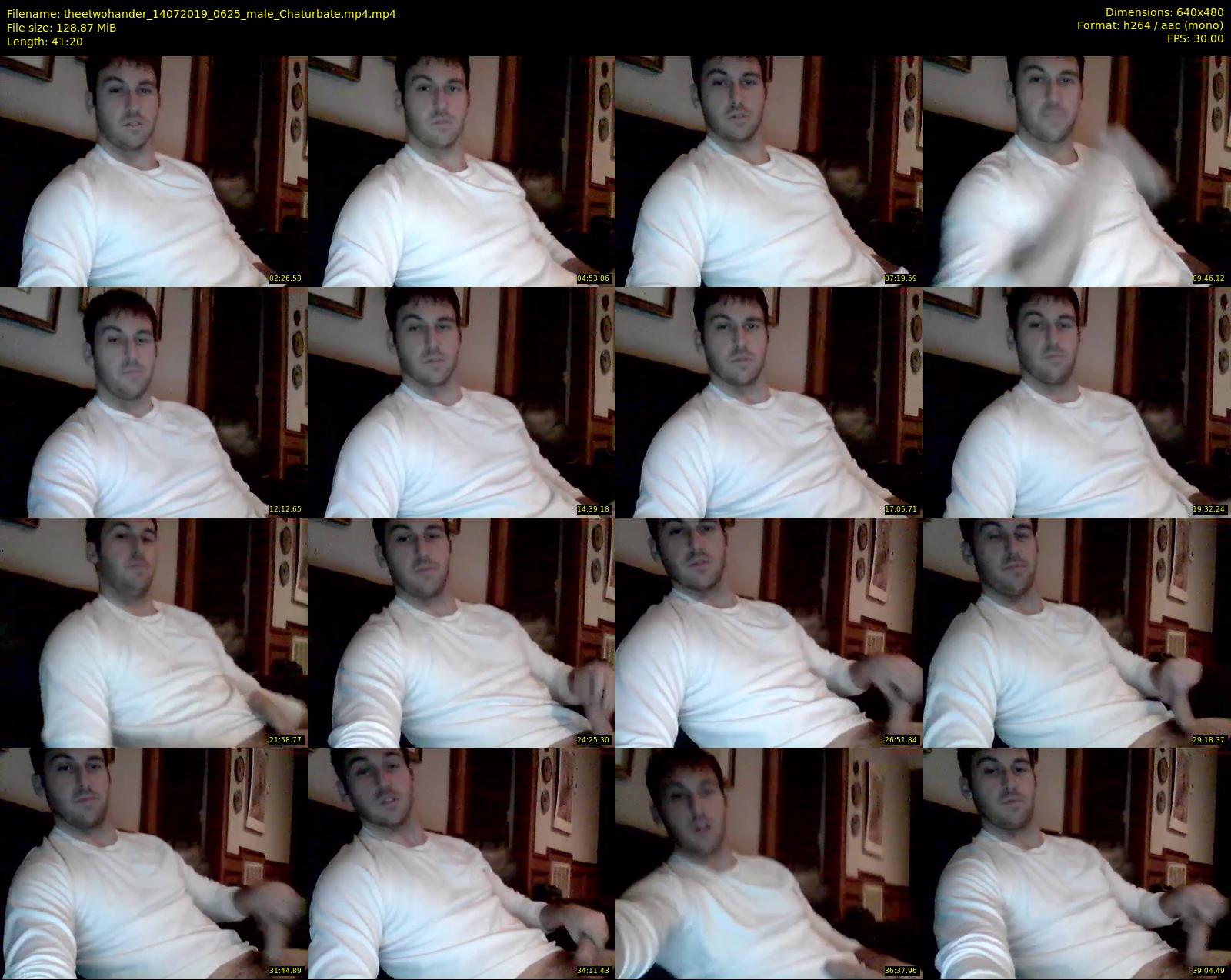theetwohander — 42 minute Chaturbate male cam show recording, 480p, Jul 14, 2019