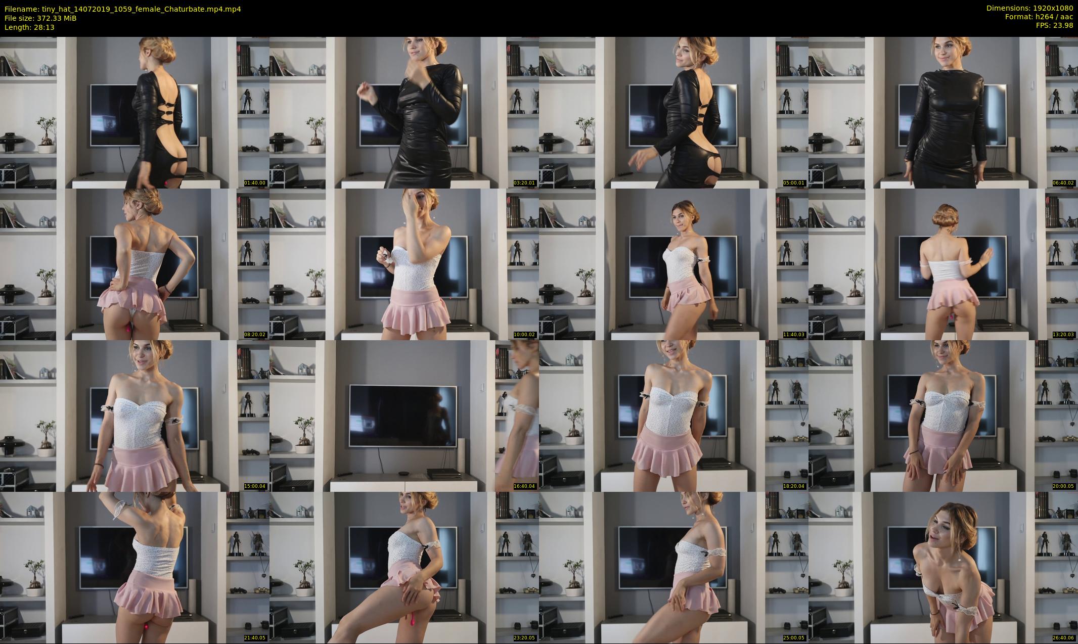 tiny_hat — 29 minute Chaturbate female cam show recording, 1080p, Jul 14, 2019