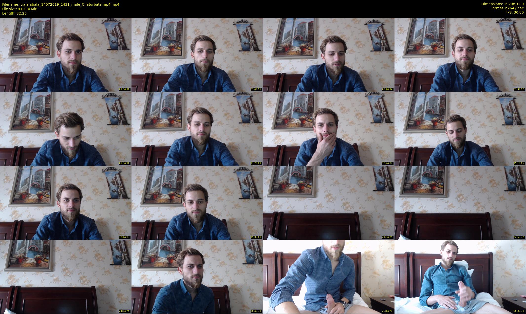 tralalabala — 33 minute Chaturbate male cam show recording, 1080p, Jul 14, 2019