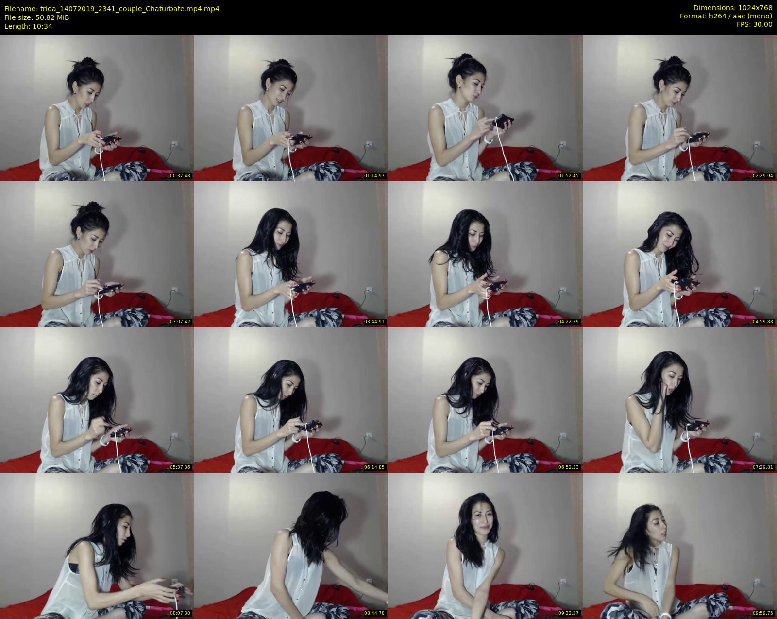 trioa — 11 minute Chaturbate couple cam show recording, 720p, Jul 14, 2019