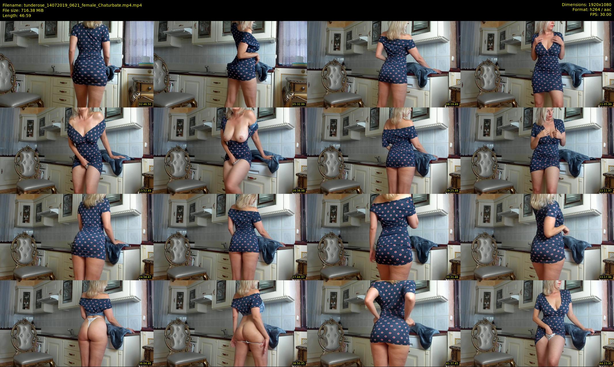 tunderose — 47 minute Chaturbate female cam show recording, 1080p, Jul 14, 2019