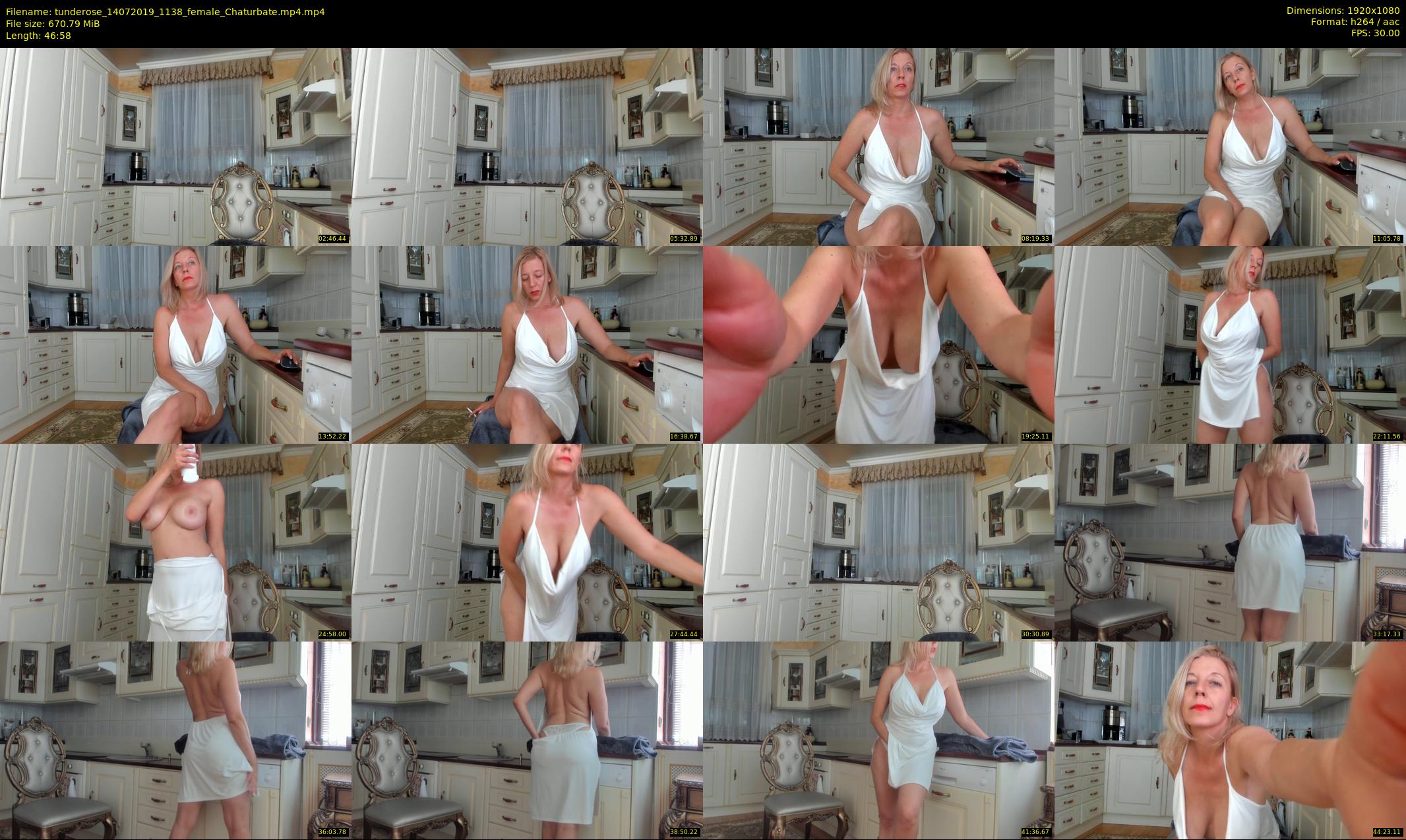 tunderose — 47 minute Chaturbate female cam show recording, 1080p, Jul 14, 2019
