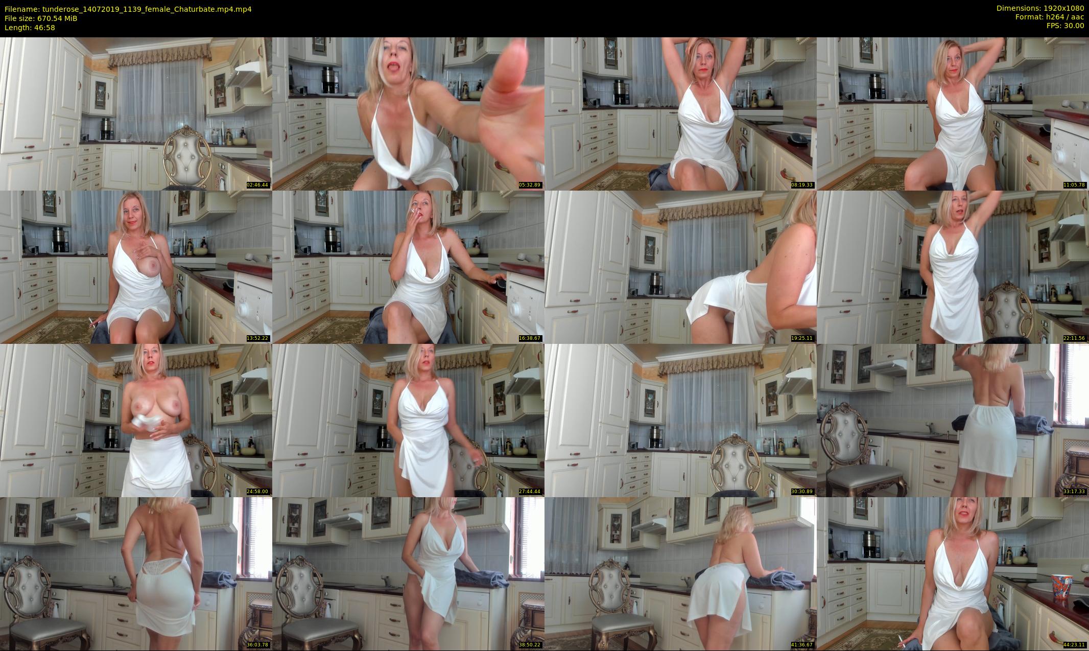 tunderose — 47 minute Chaturbate female cam show recording, 1080p, Jul 14, 2019