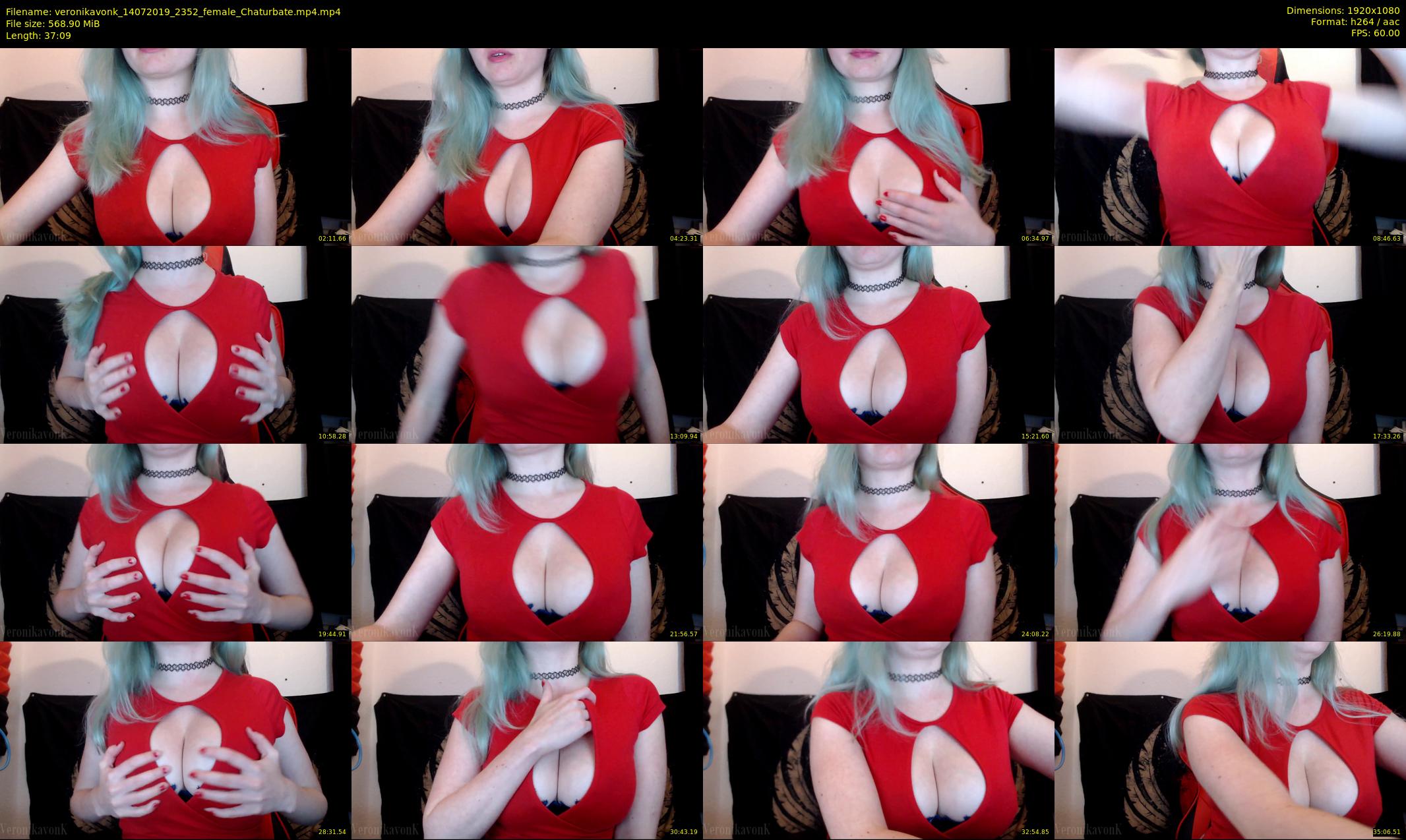 veronikavonk — 38 minute Chaturbate female cam show recording, 1080p, Jul 14, 2019