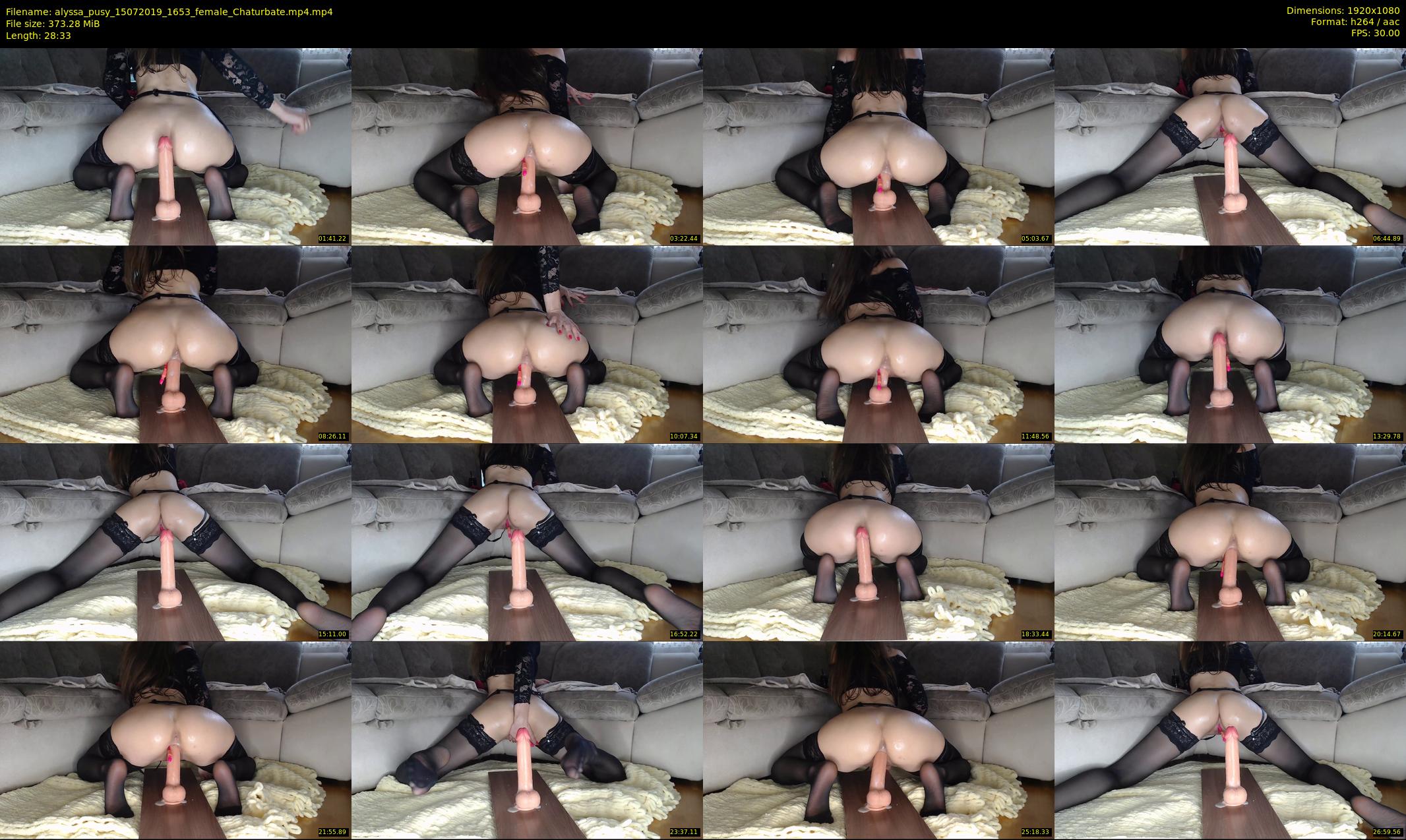 alyssa_pusy — 29 minute Chaturbate couple cam show recording, 1080p, Jul 15, 2019
