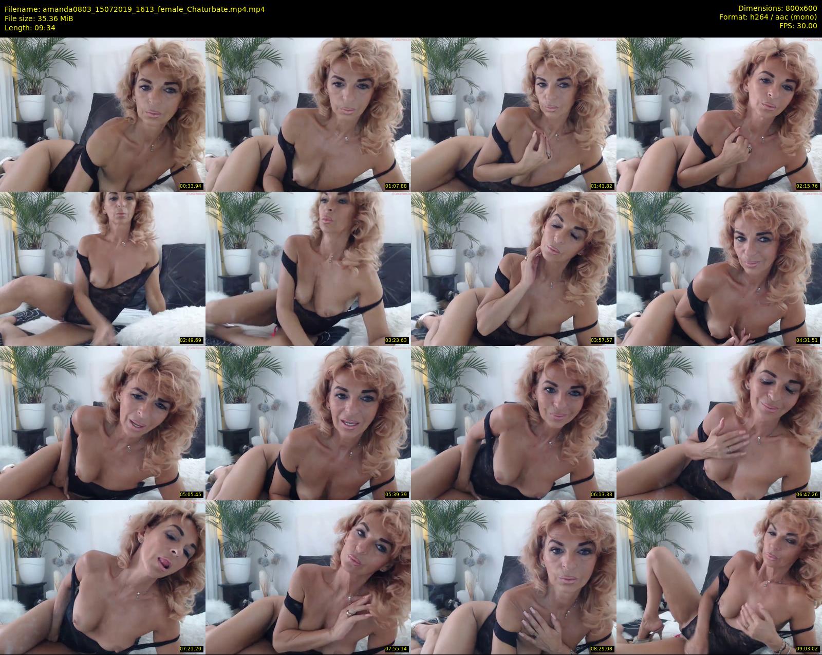 amanda0803 — 10 minute Chaturbate female cam show recording, 480p, Jul 15, 2019