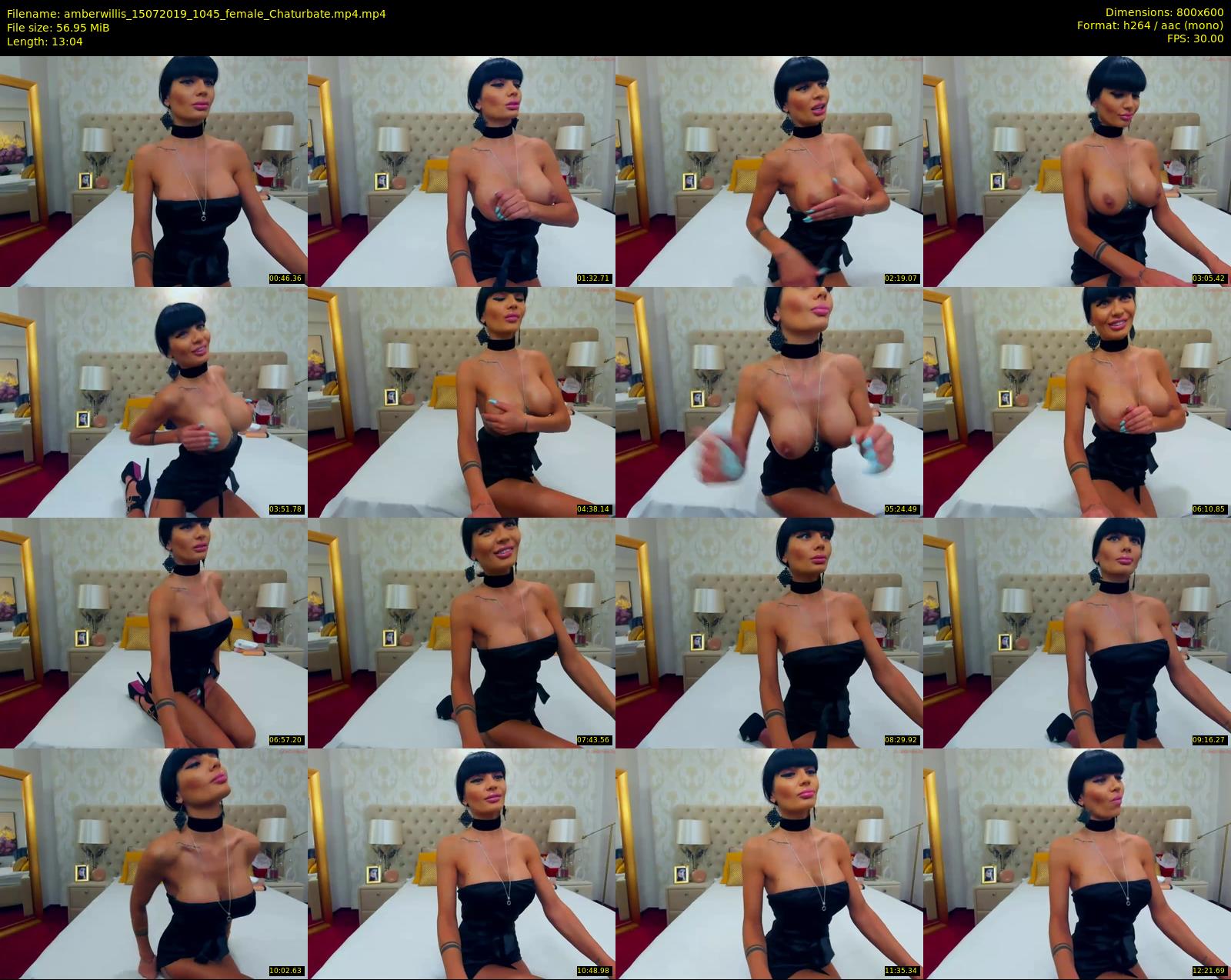 amberwillis — 14 minute Chaturbate female cam show recording, 480p, Jul 15, 2019