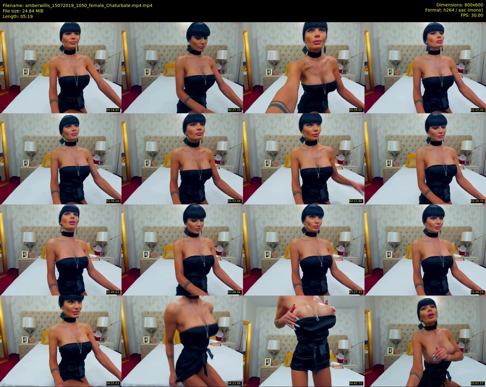 amberwillis — 6 minute Chaturbate female cam show recording, 480p, Jul 15, 2019