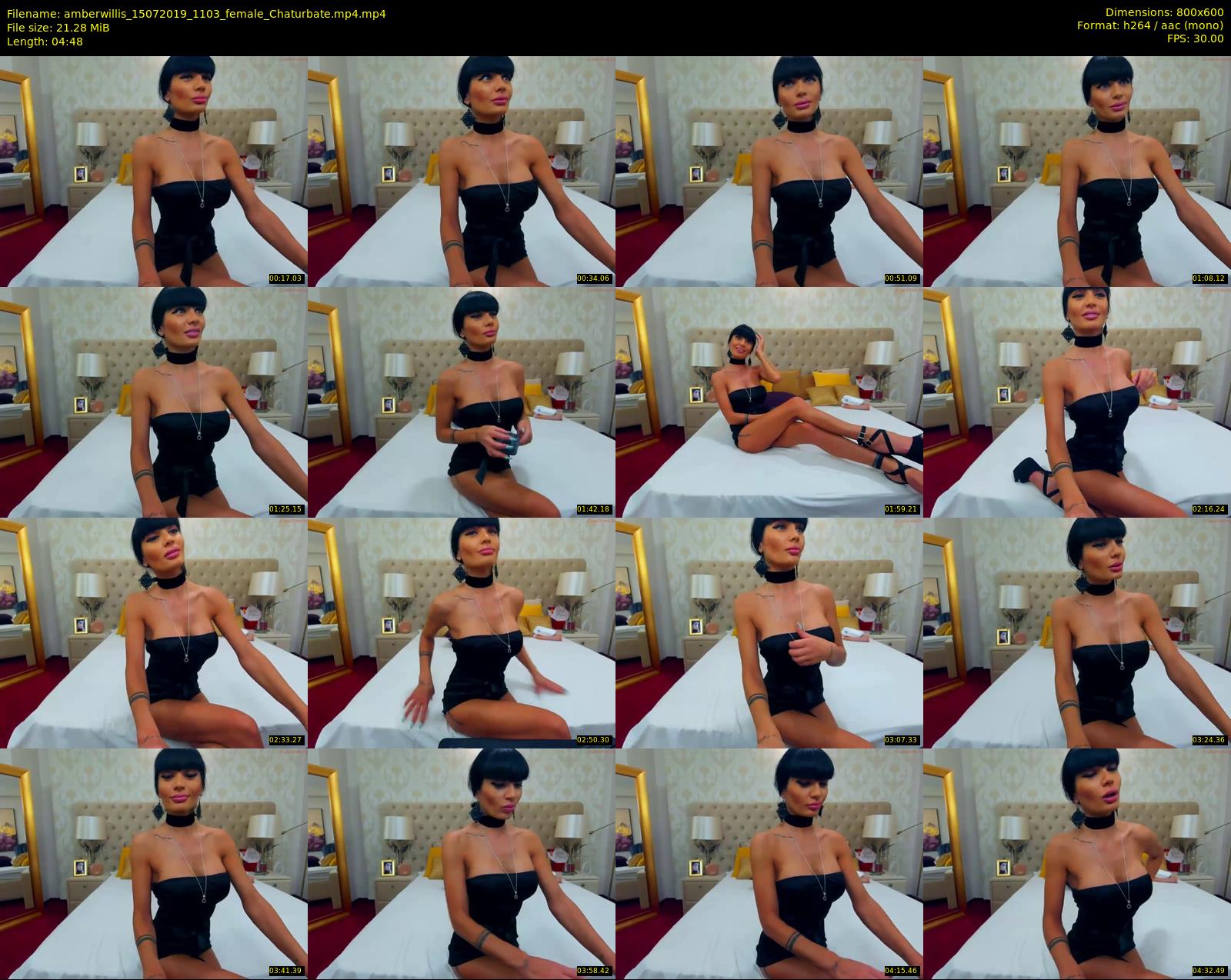 amberwillis — 5 minute Chaturbate female cam show recording, 480p, Jul 15, 2019