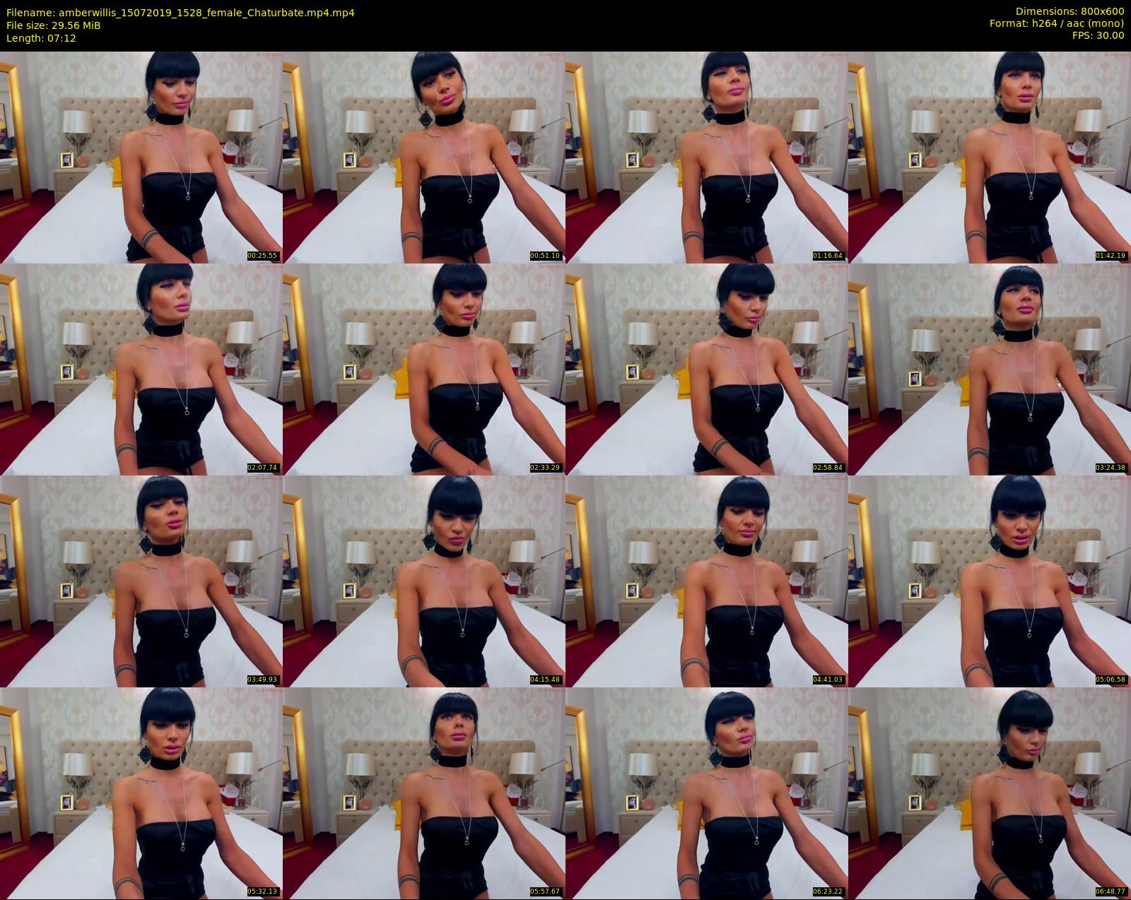 amberwillis — 8 minute Chaturbate female cam show recording, 480p, Jul 15, 2019