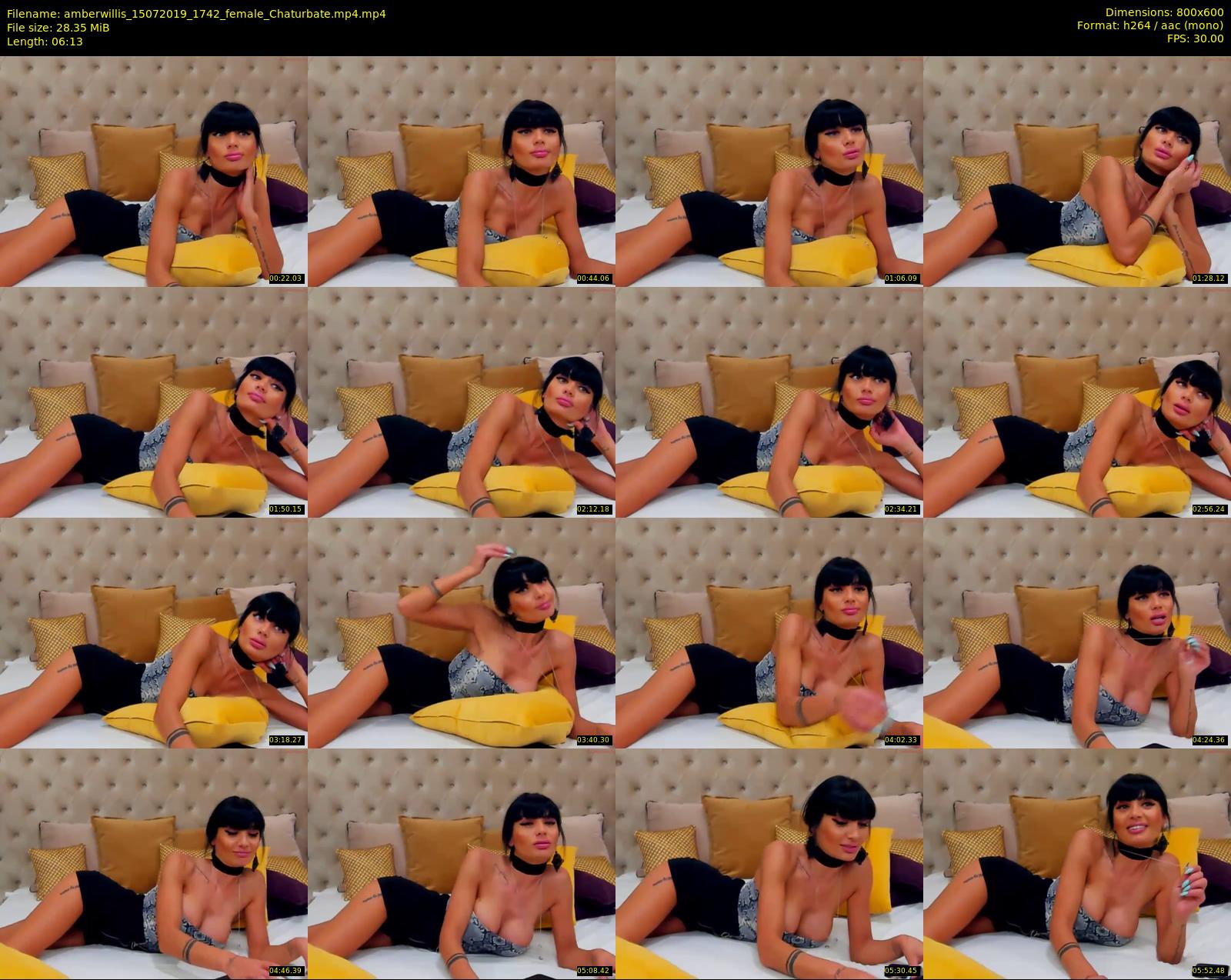 amberwillis — 7 minute Chaturbate female cam show recording, 480p, Jul 15, 2019